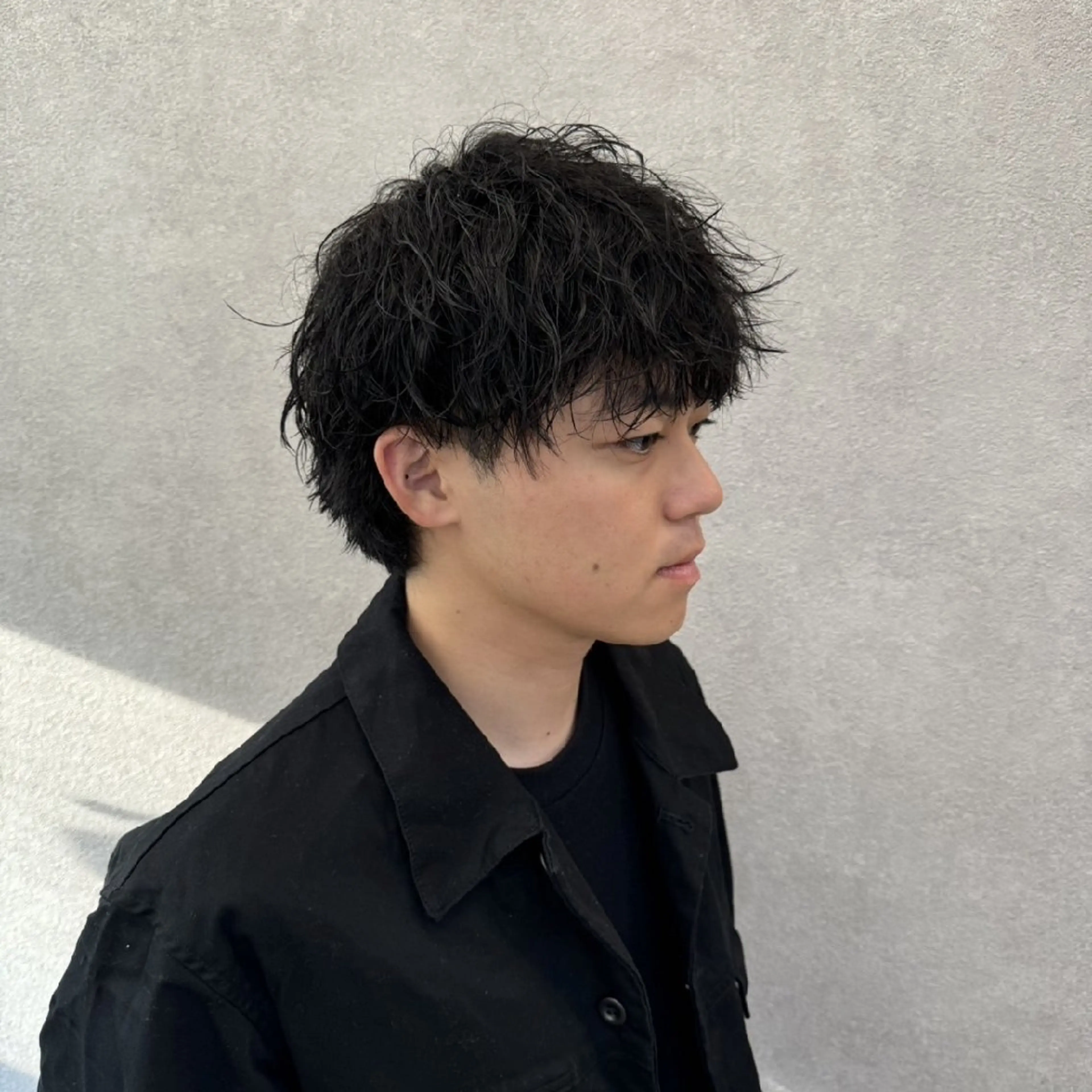 ツイストスパイラルパーマorツイストパーマ&メンズカットの写真