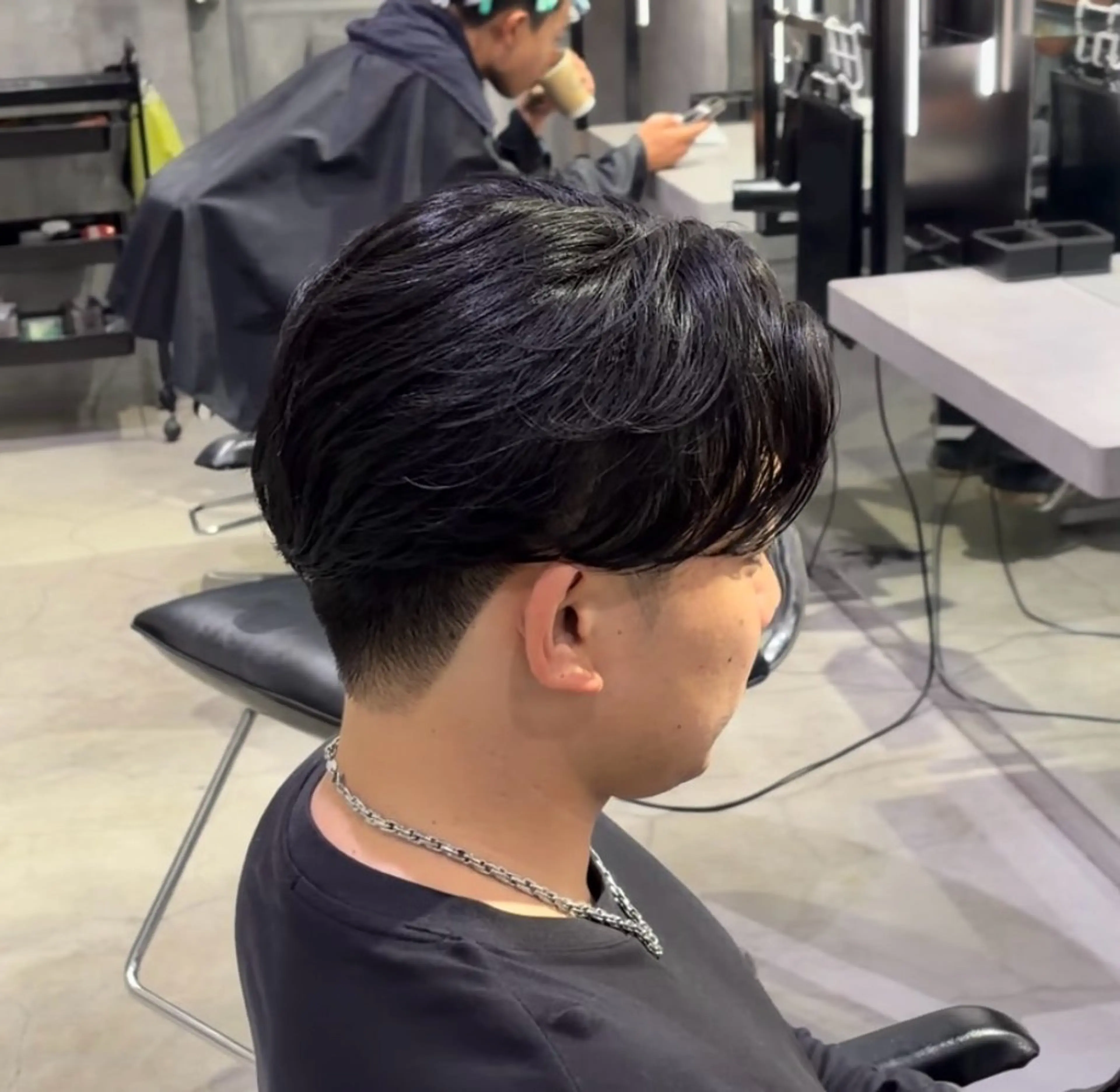 【ミニモ限定説明欄必読】💈メンズカット＋ニュアンスパーマ＋ロイヤルトリートメント💈の写真