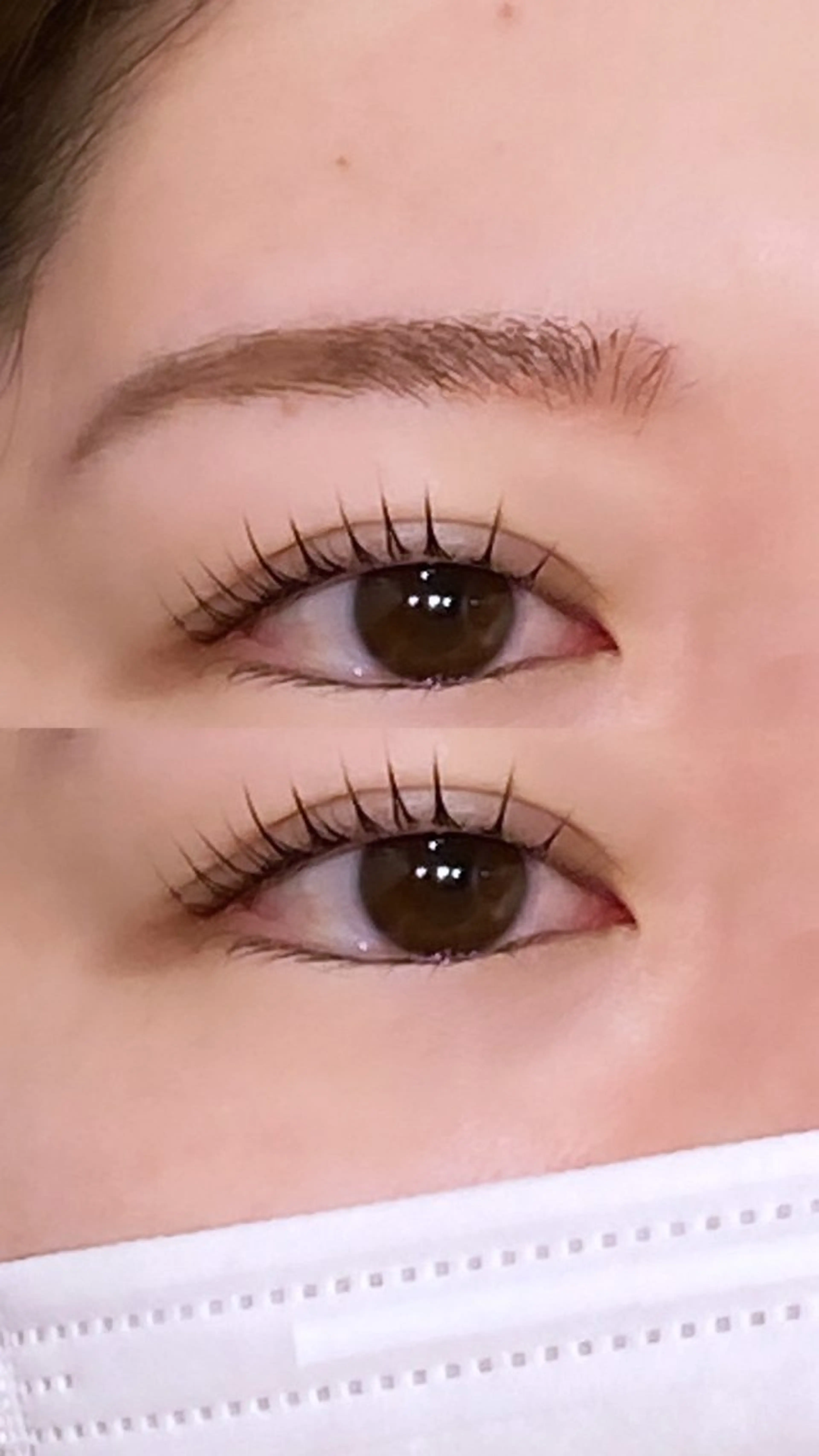 マツエク・マツパ パリジェンヌラッシュリフト 宮本麻央🎀🪽L ULUeyelashのマツエク・マツパデザイン