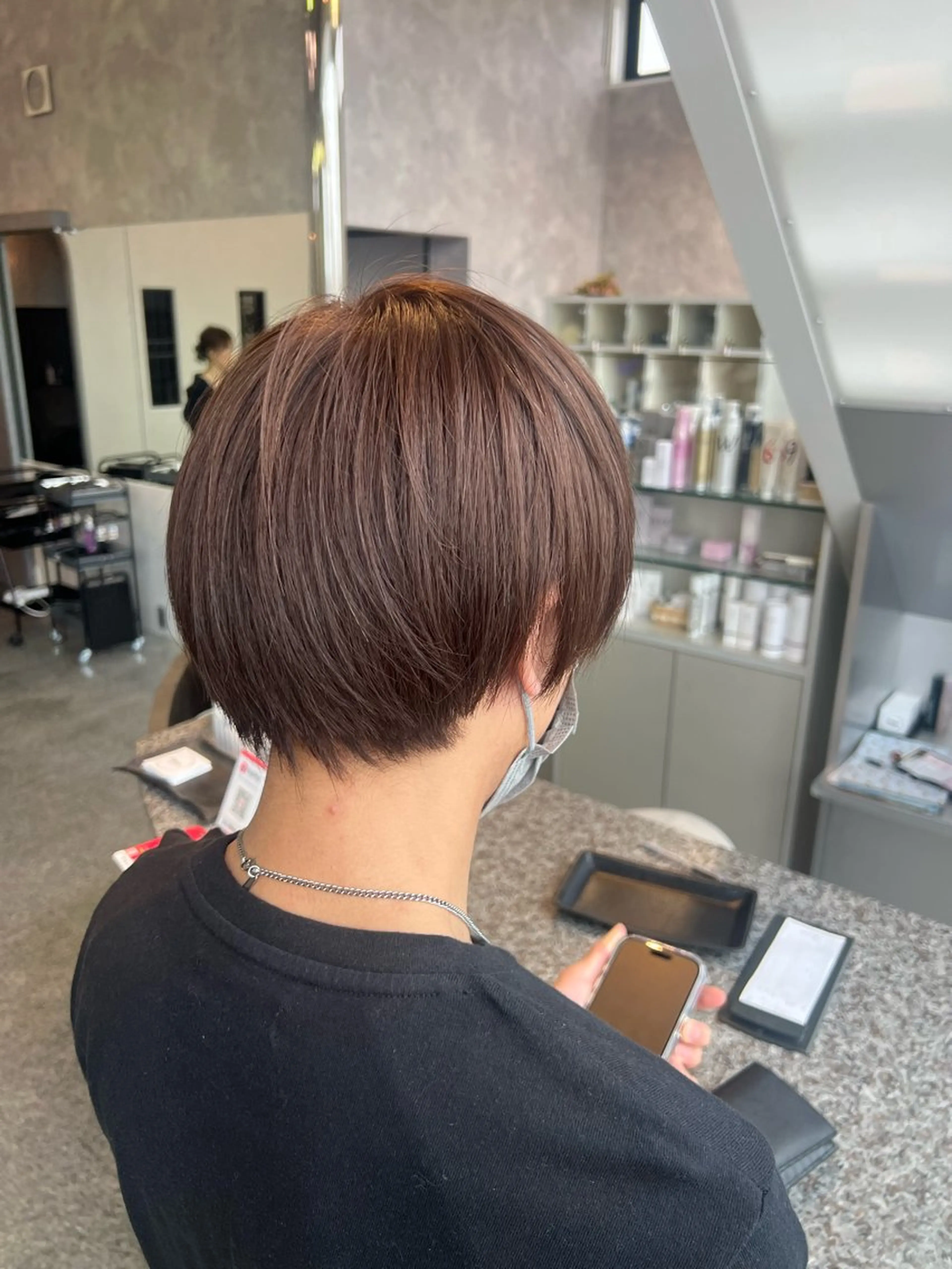 カラー ブラウンカラー ヘアカラー 武田 瑞季のヘアスタイル