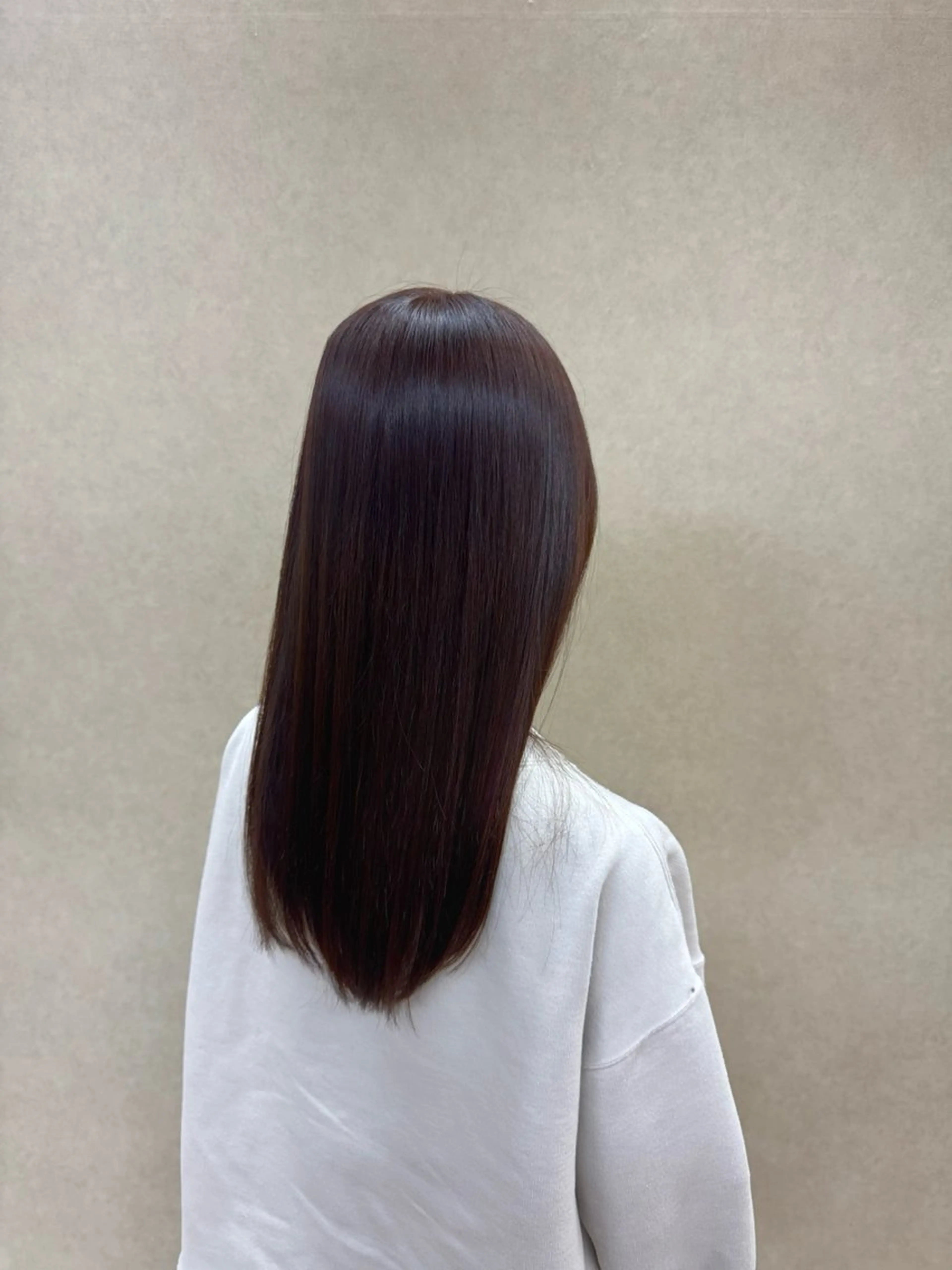 カラー ヘアカラー トリートメント 柔らかい透明感カラー 🎀クルミ🎀のヘアスタイル