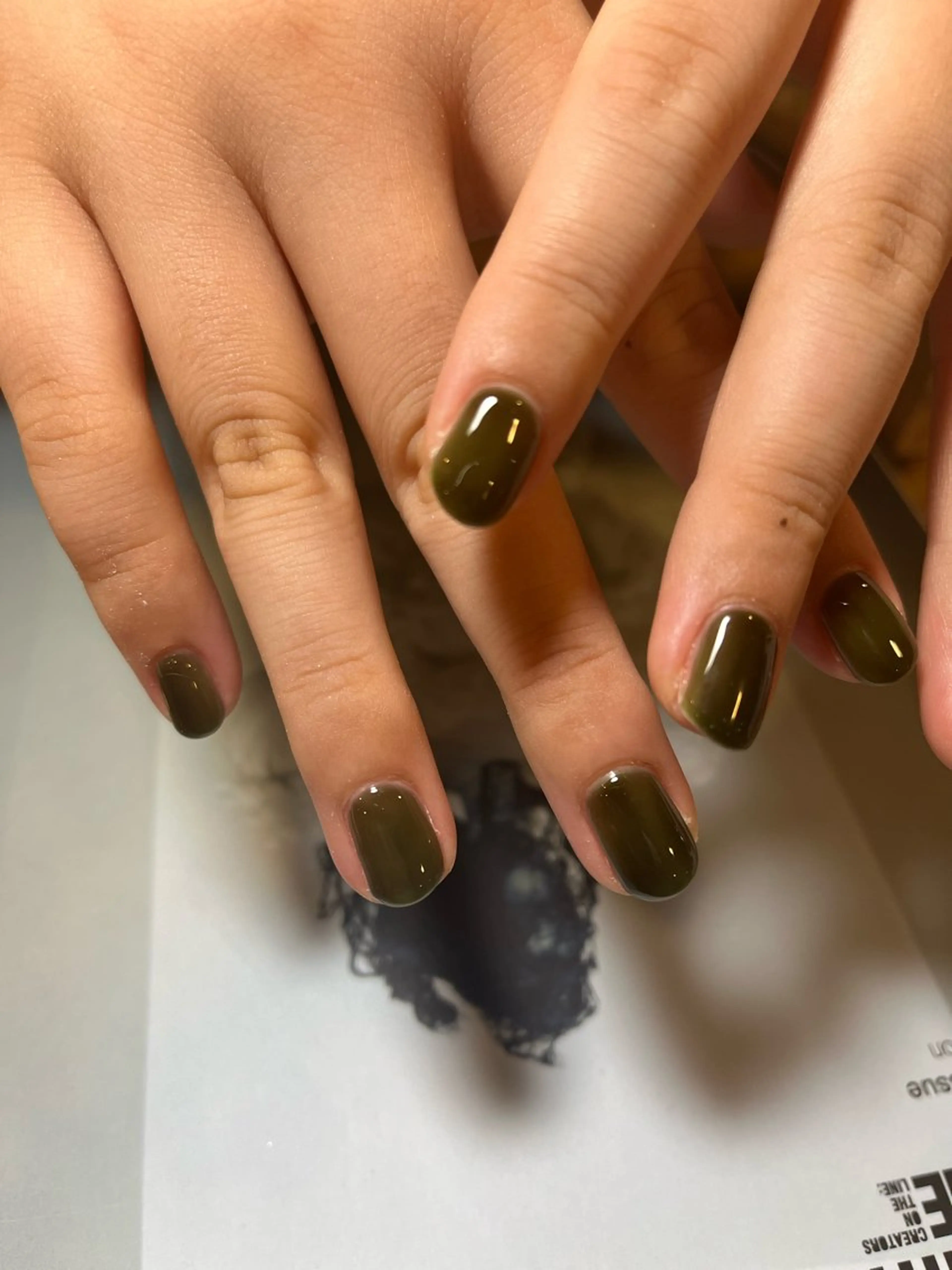 ネイル ワンカラーネイル Hi' nail yunaのネイルデザイン