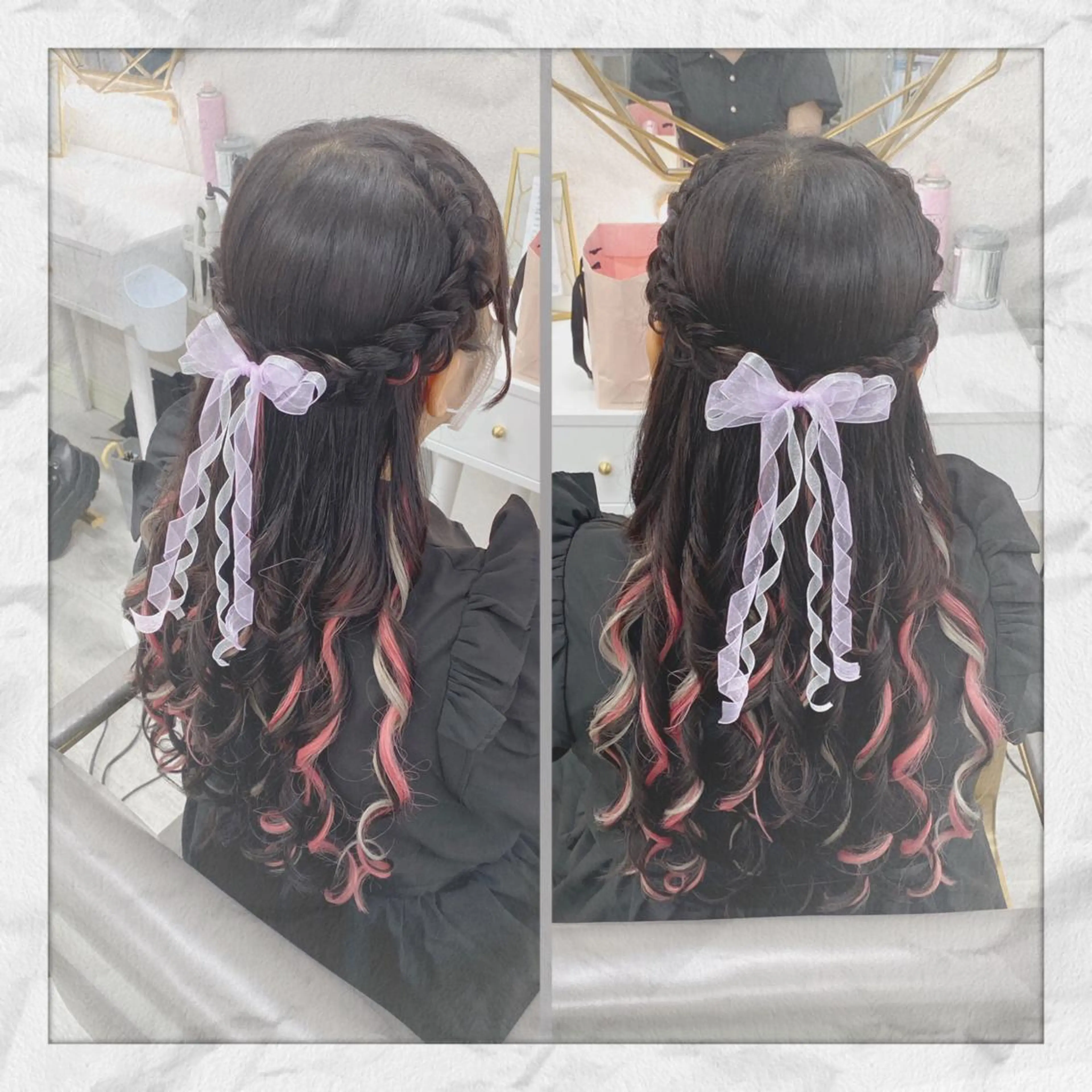 ロング ヘアアレンジ ヘアセット ヘアセット/着付け 𓇼 松本 夏美𓇼のヘアスタイル