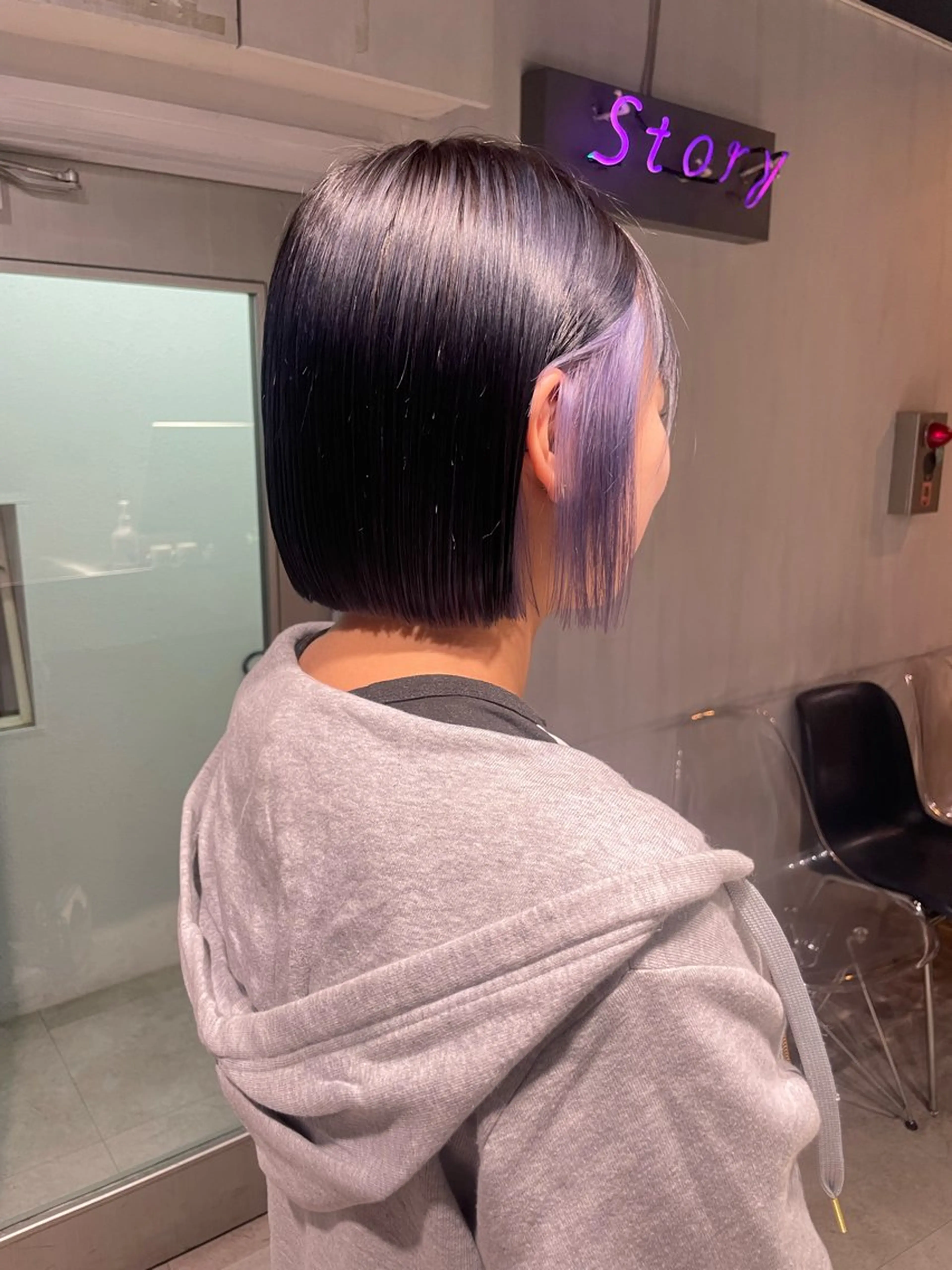 ショート カラー カット ヘアカラー トリートメント ヘッドスパ ヘアセット 🦋ハイトーンボブ ショート🦋トシキのヘアスタイル
