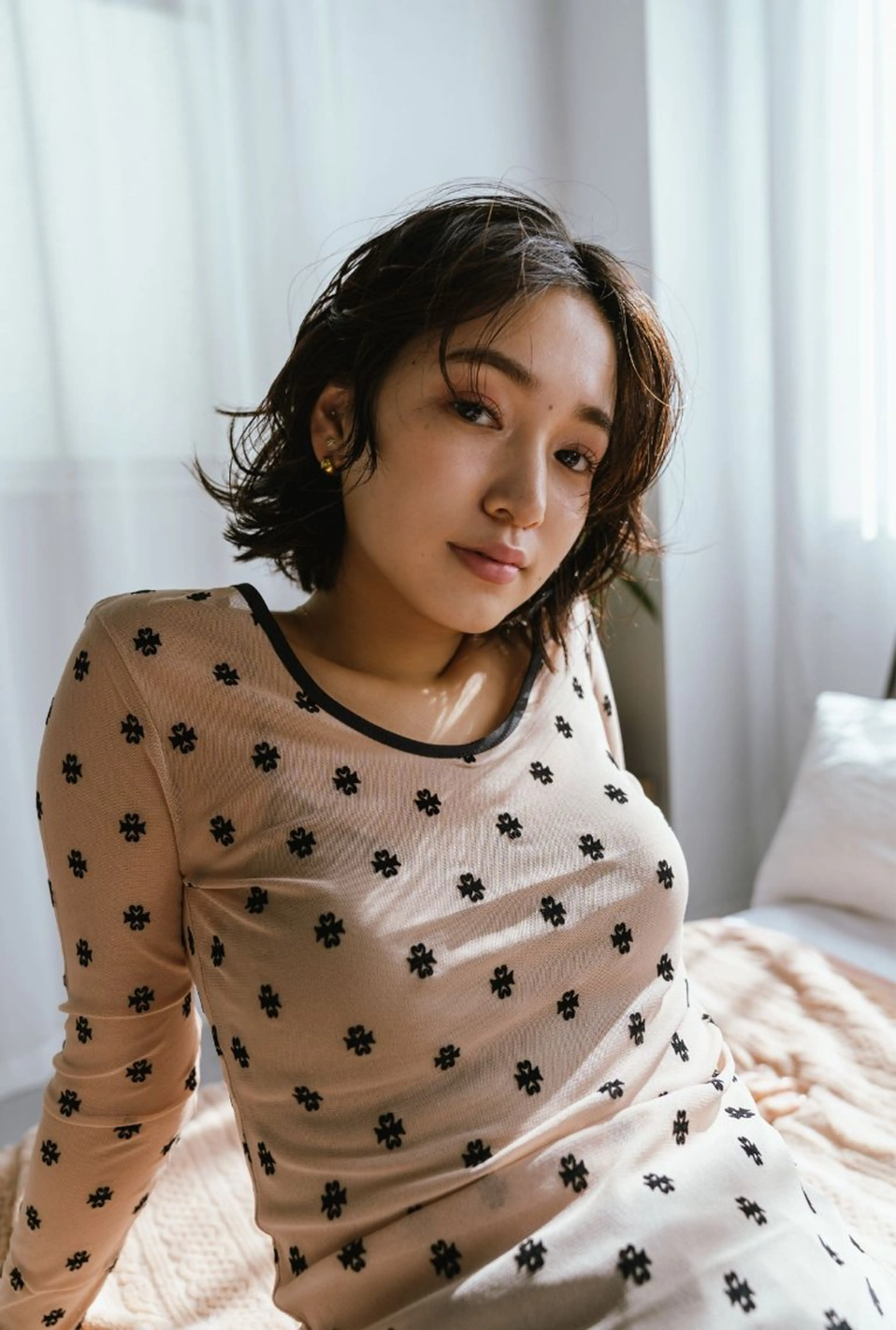 【Ladies限定：モデル様】ボブパーマ🎀🌀+トリートメント✨️の写真