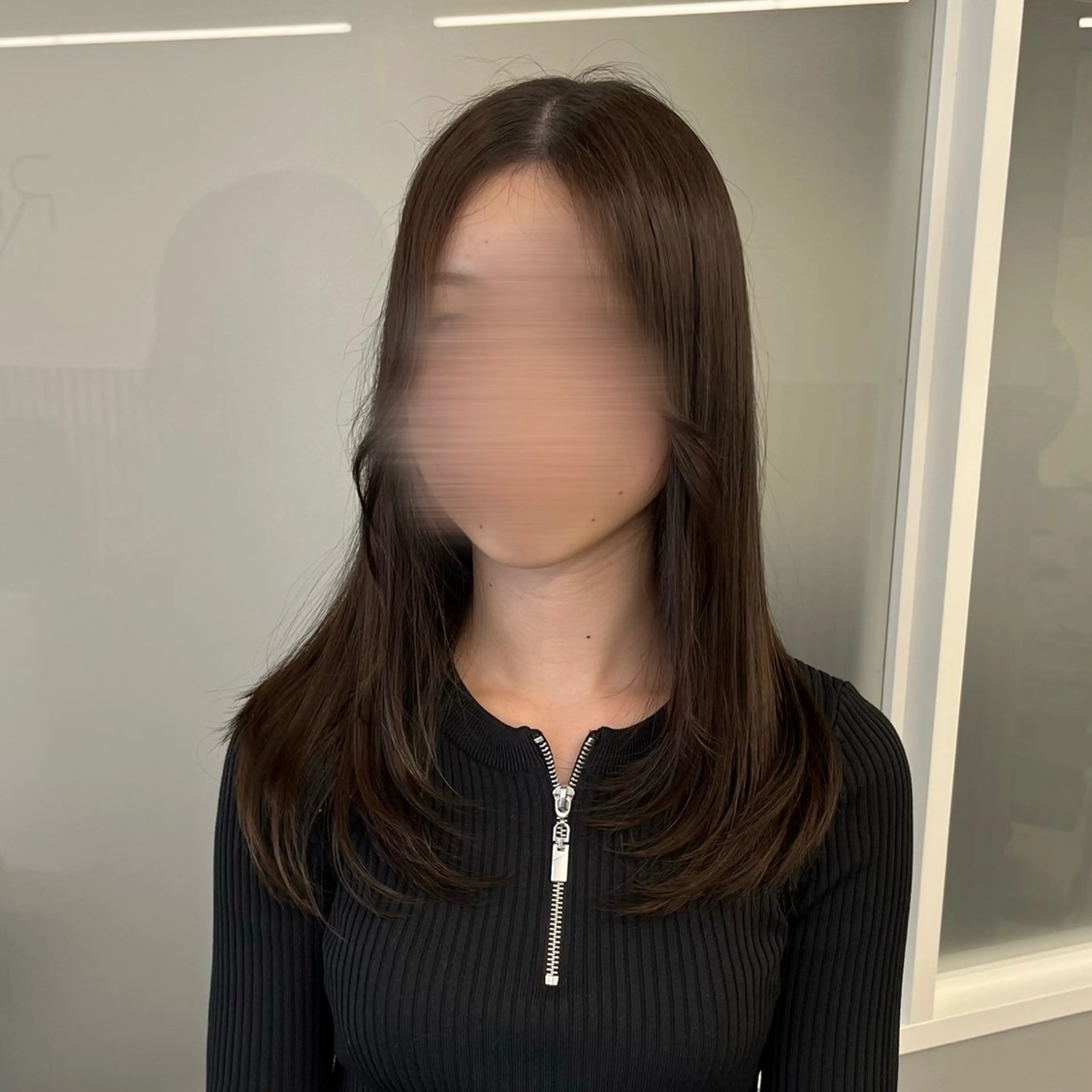 セミロング レイヤーカット 【レイヤー×透明感 カラー】mayaのヘアスタイル