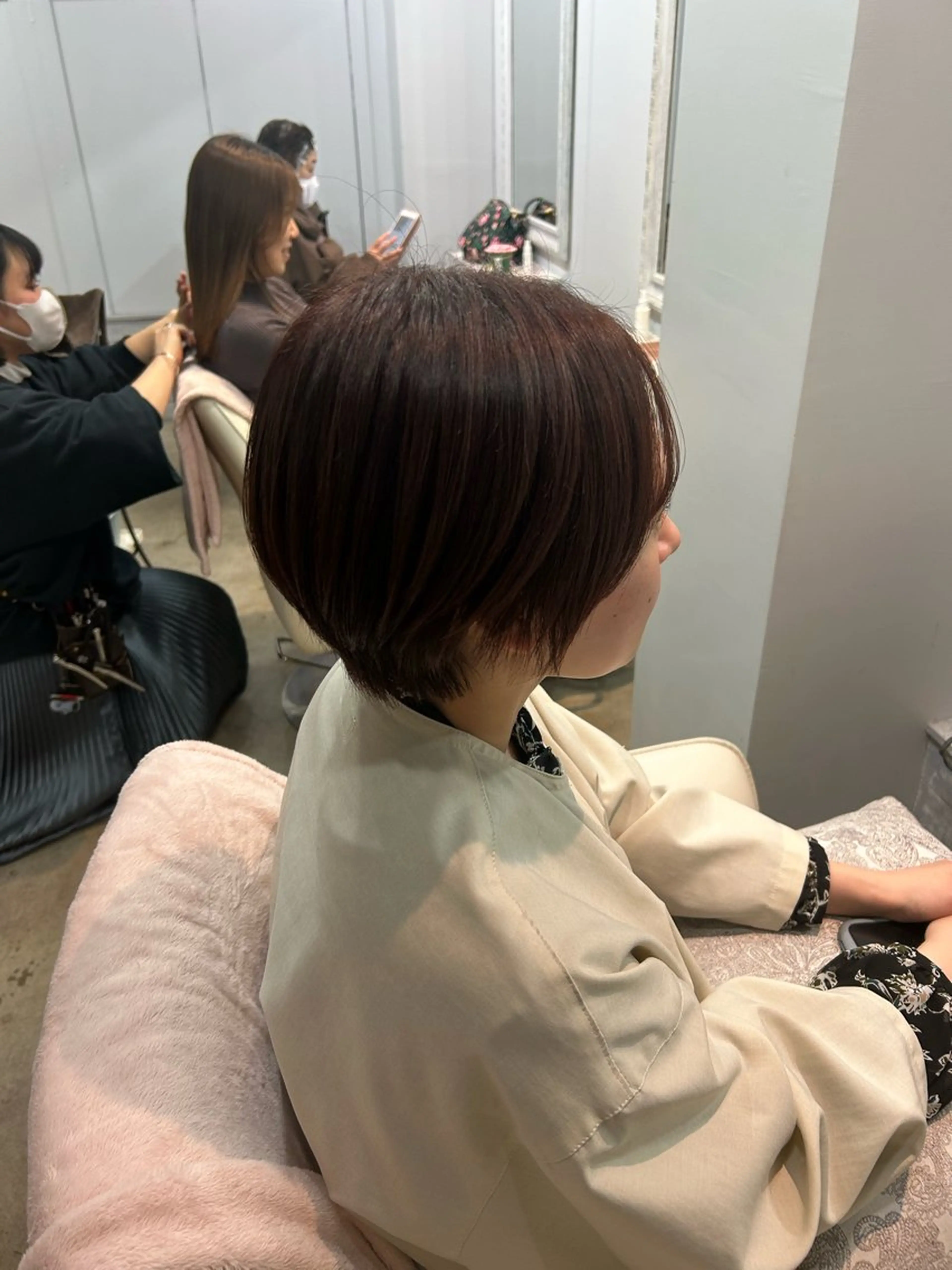 ショート bouquet 野口晴菜のヘアスタイル