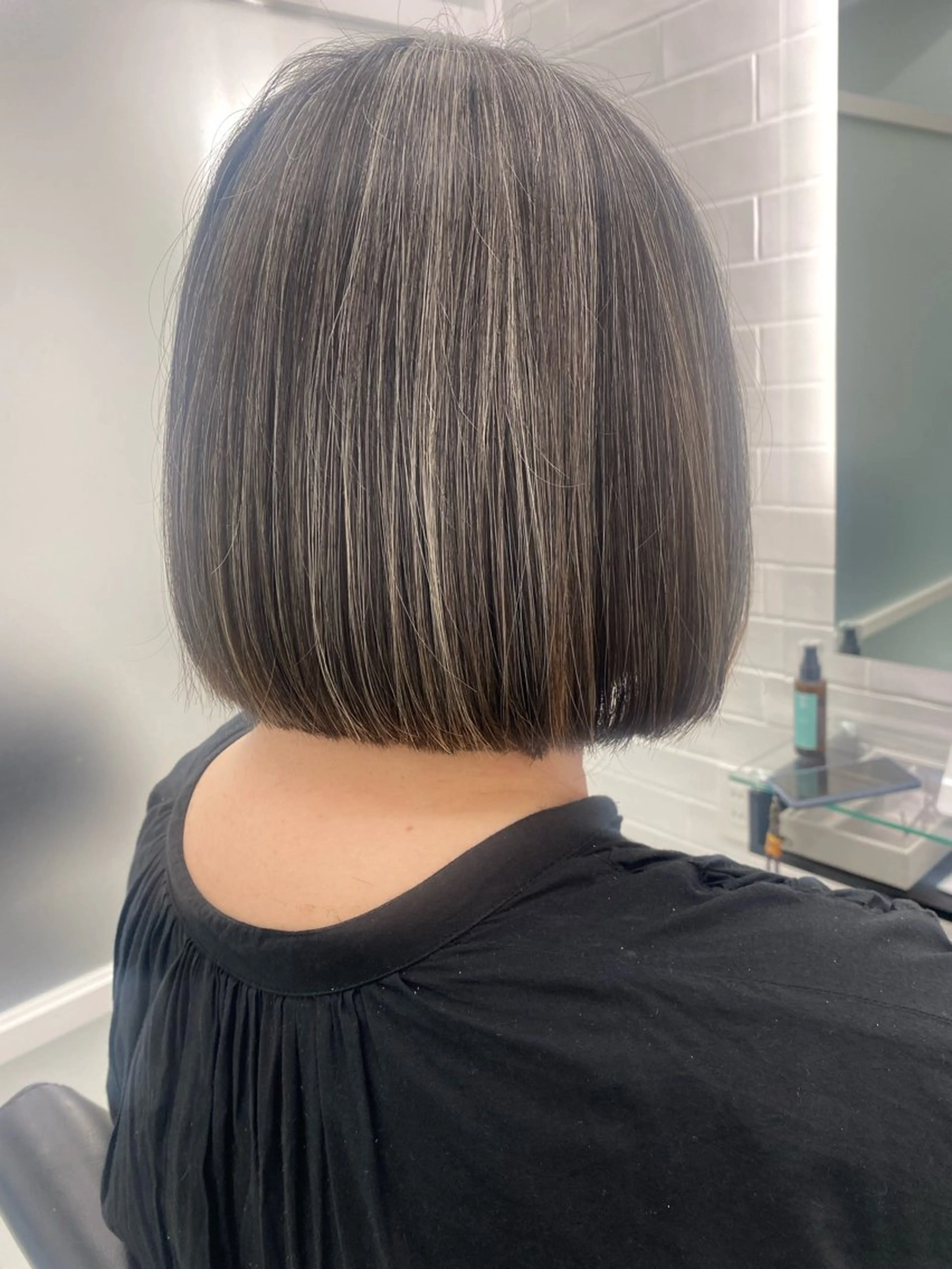 ショート ボブ トリートメント 酸熱トリートメント カット トリートメント 髪質改善サロン🫧 セキチサトのヘアスタイル