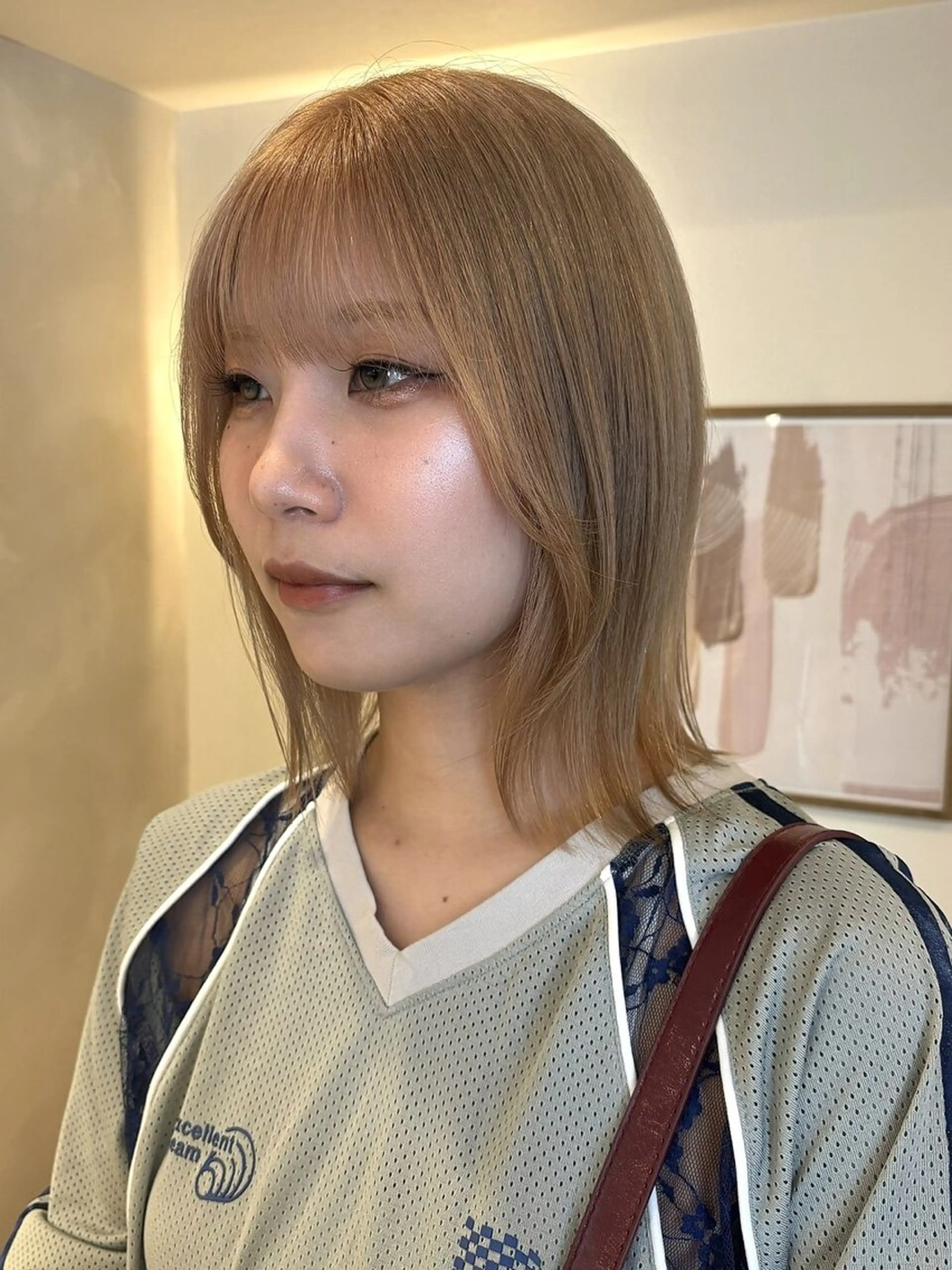 ミディアム ショート/パーマ /名古屋/Ayakaのヘアスタイル