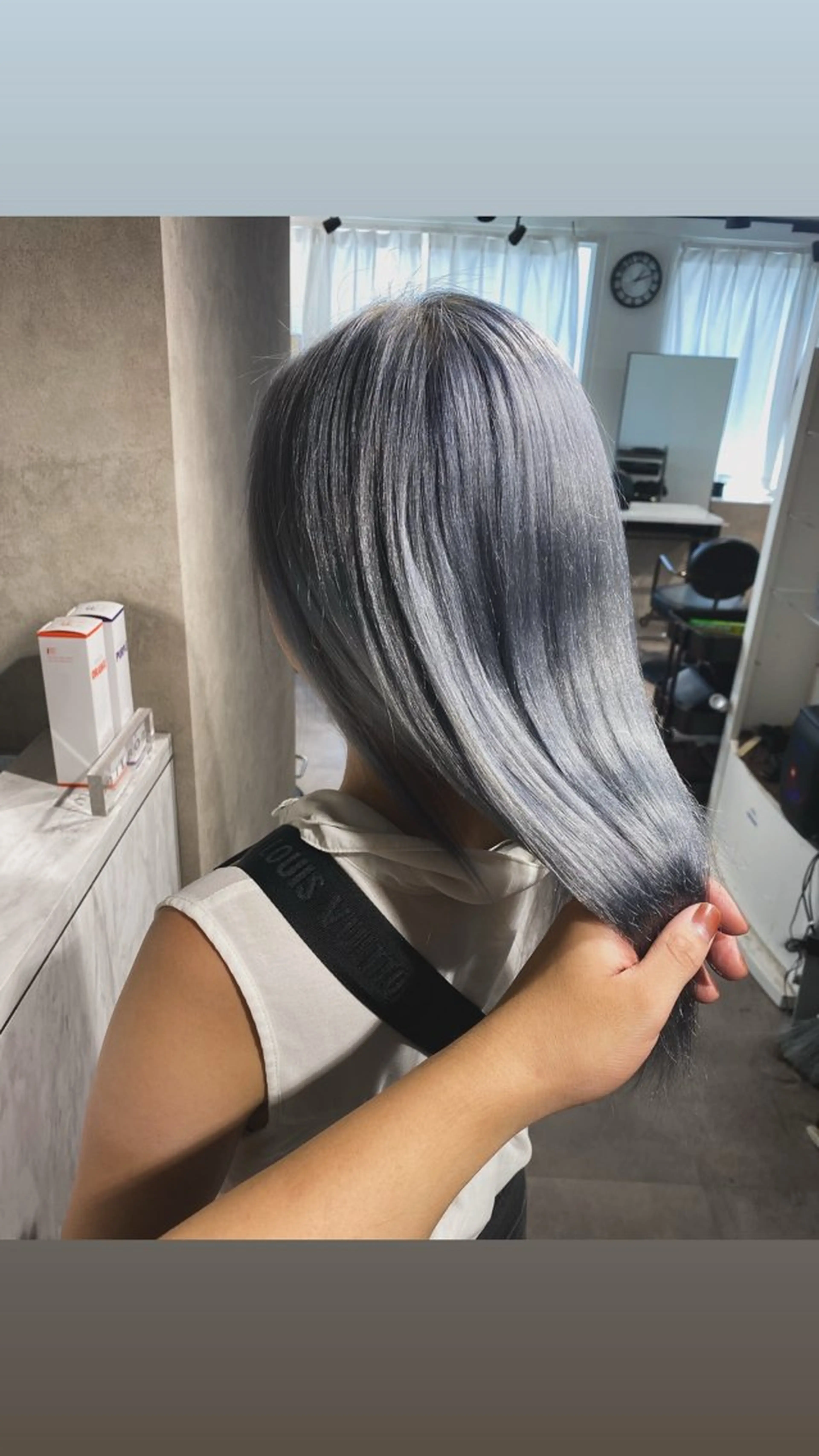 カラー ヘアカラー ヘアセット Seleneコウキ ブリーチ/ハイトーンのヘアスタイル