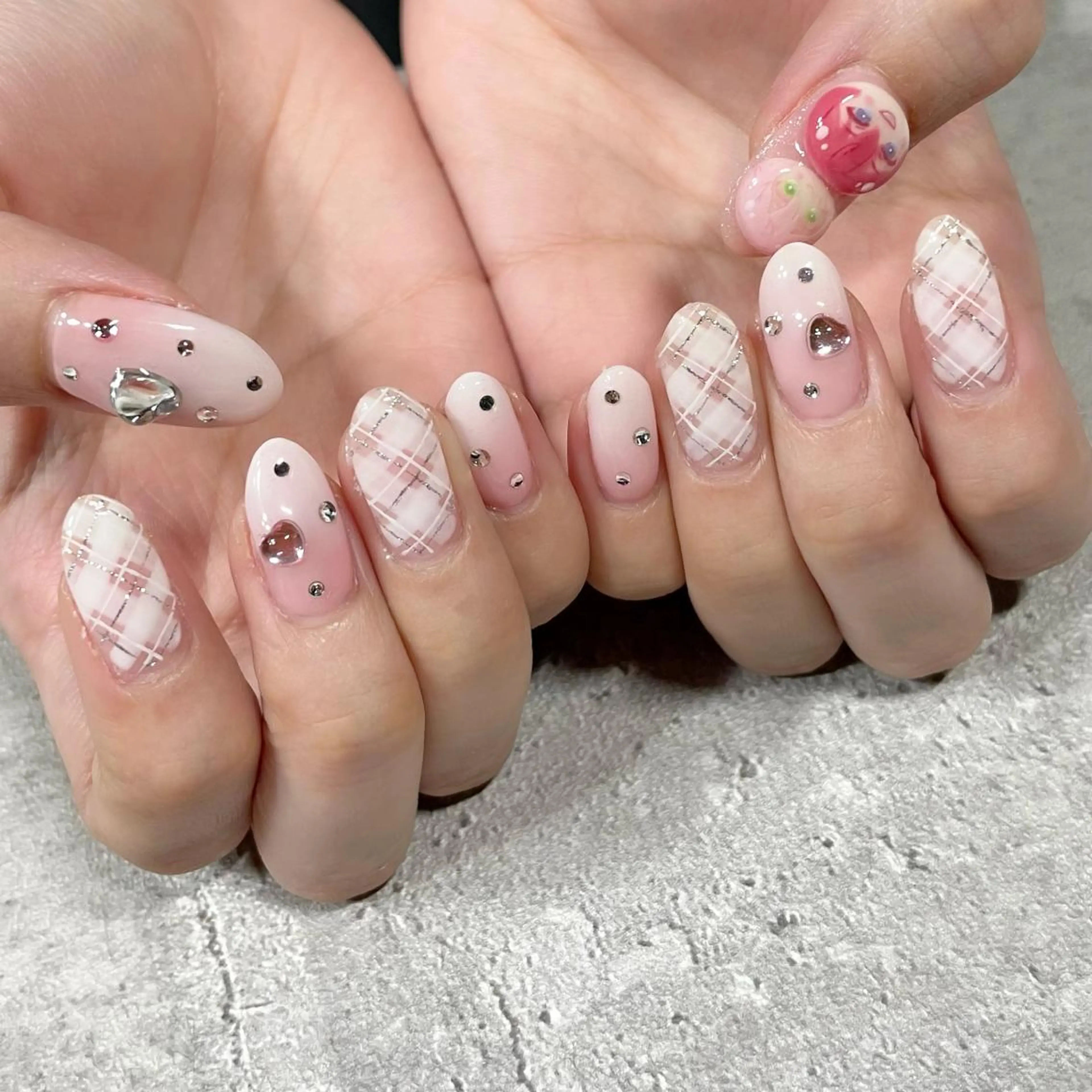 ネイル 桜ネイル 東 千夏のネイルデザイン