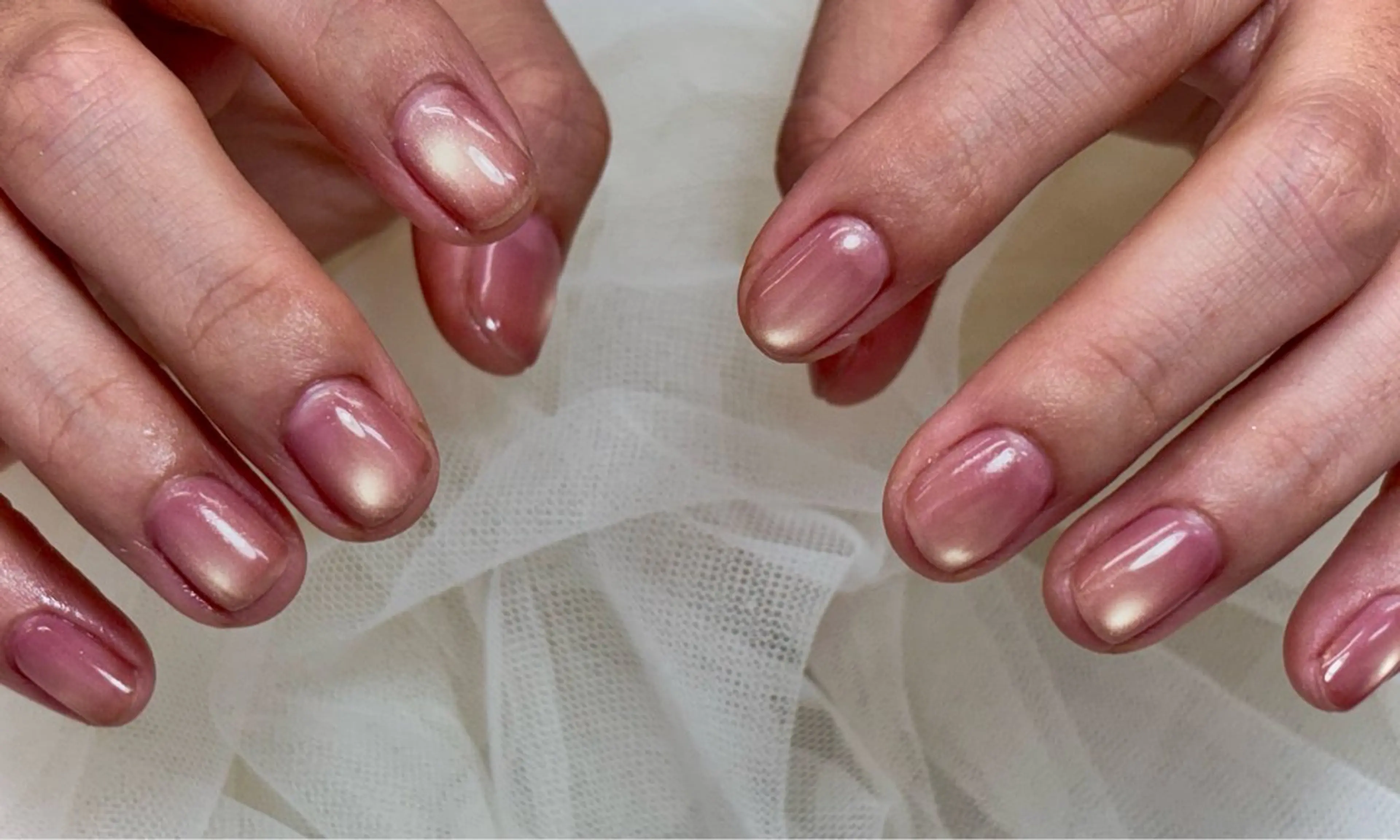 ネイル マグネットネイル オフィスネイル シンプルネイル ハンドネイル kaho.  /期間 限定モデル募集のネイルデザイン