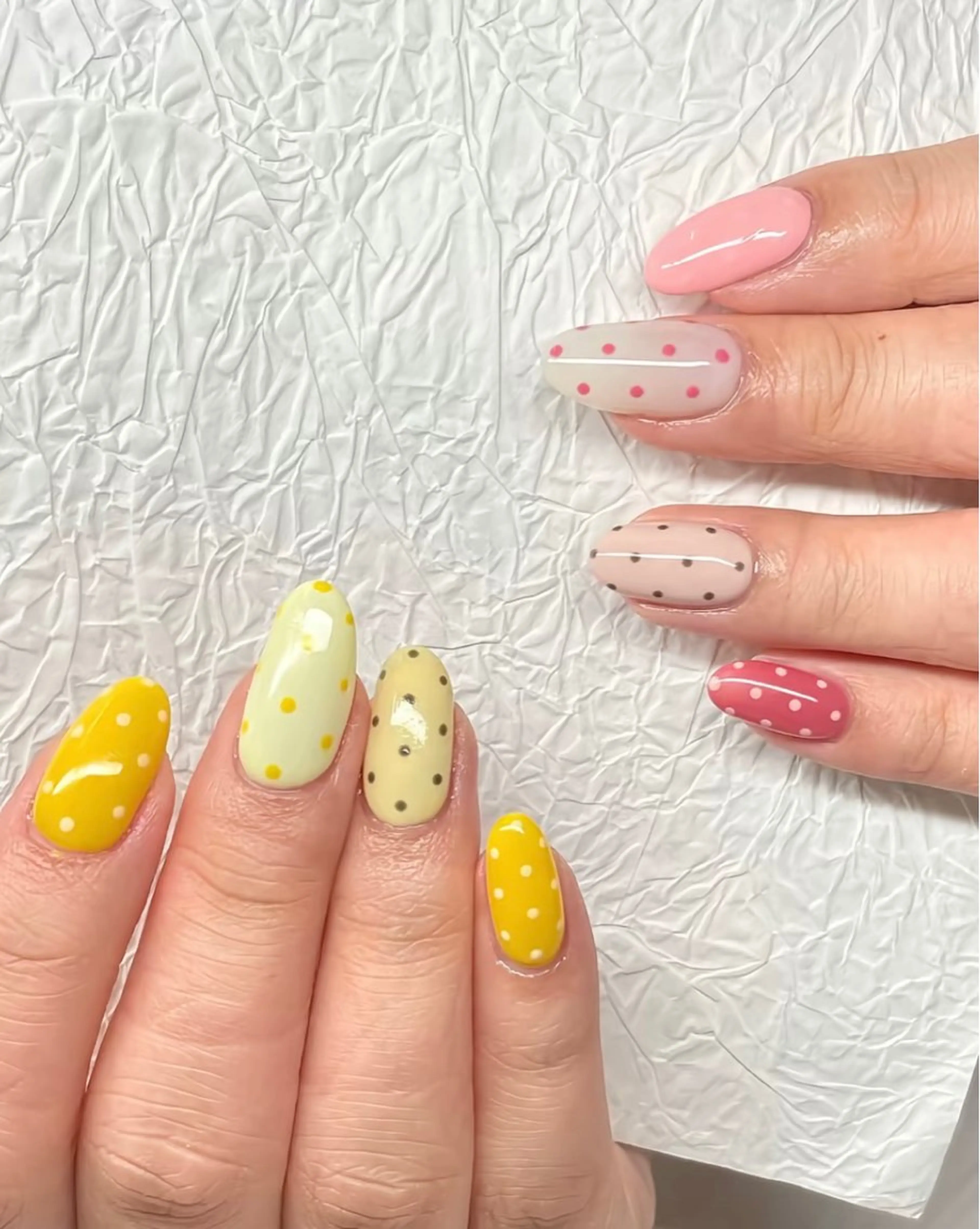 ネイル フレンチネイル ジェルネイル マグネットネイル 持ち込み ニュアンスネイル NiJi Nailsのネイルデザイン
