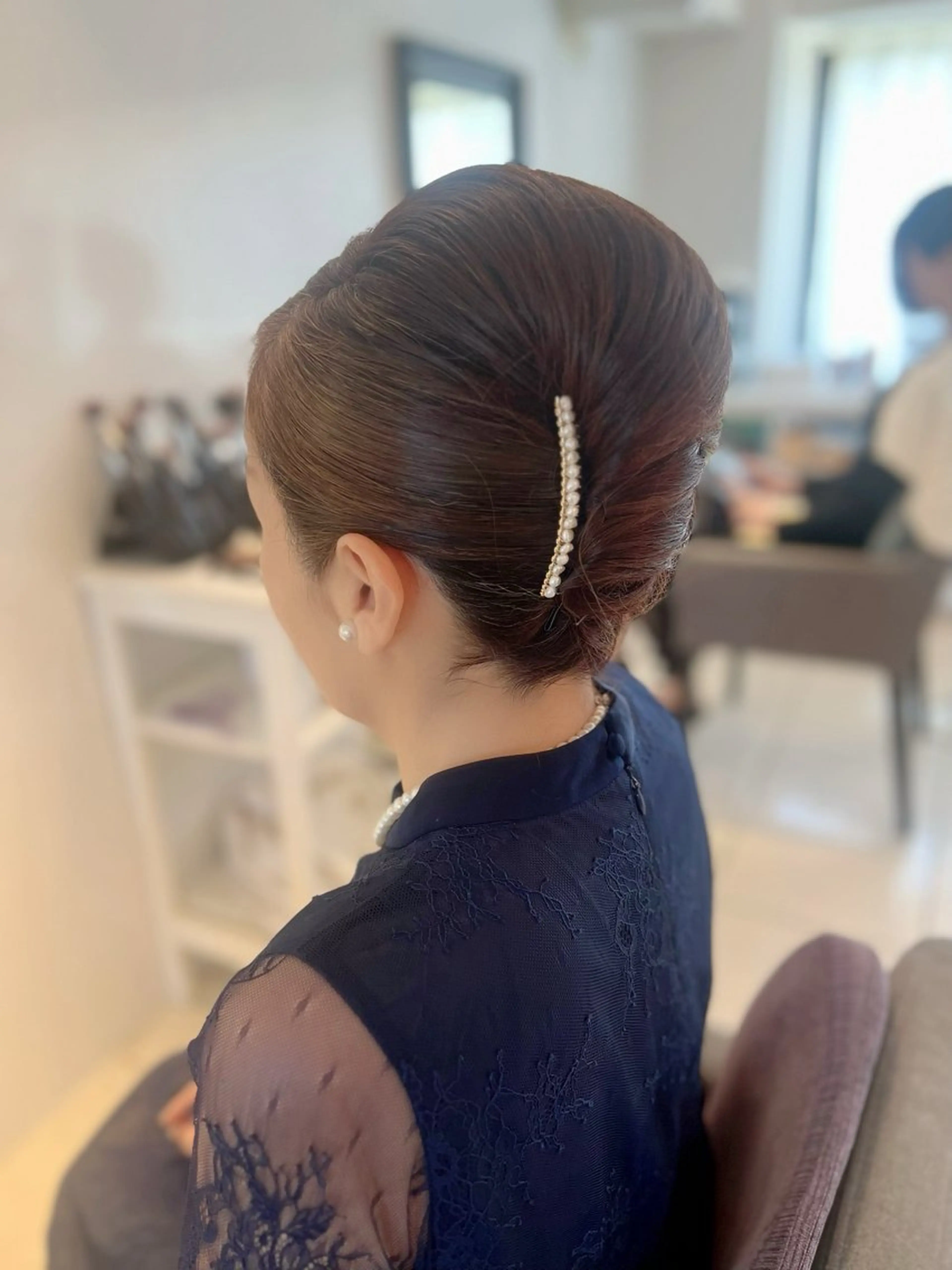 ヘアアレンジ 夜会巻き ヘアセット 大人可愛いヘアメイク 💋🧚‍♀️しずかのヘアスタイル