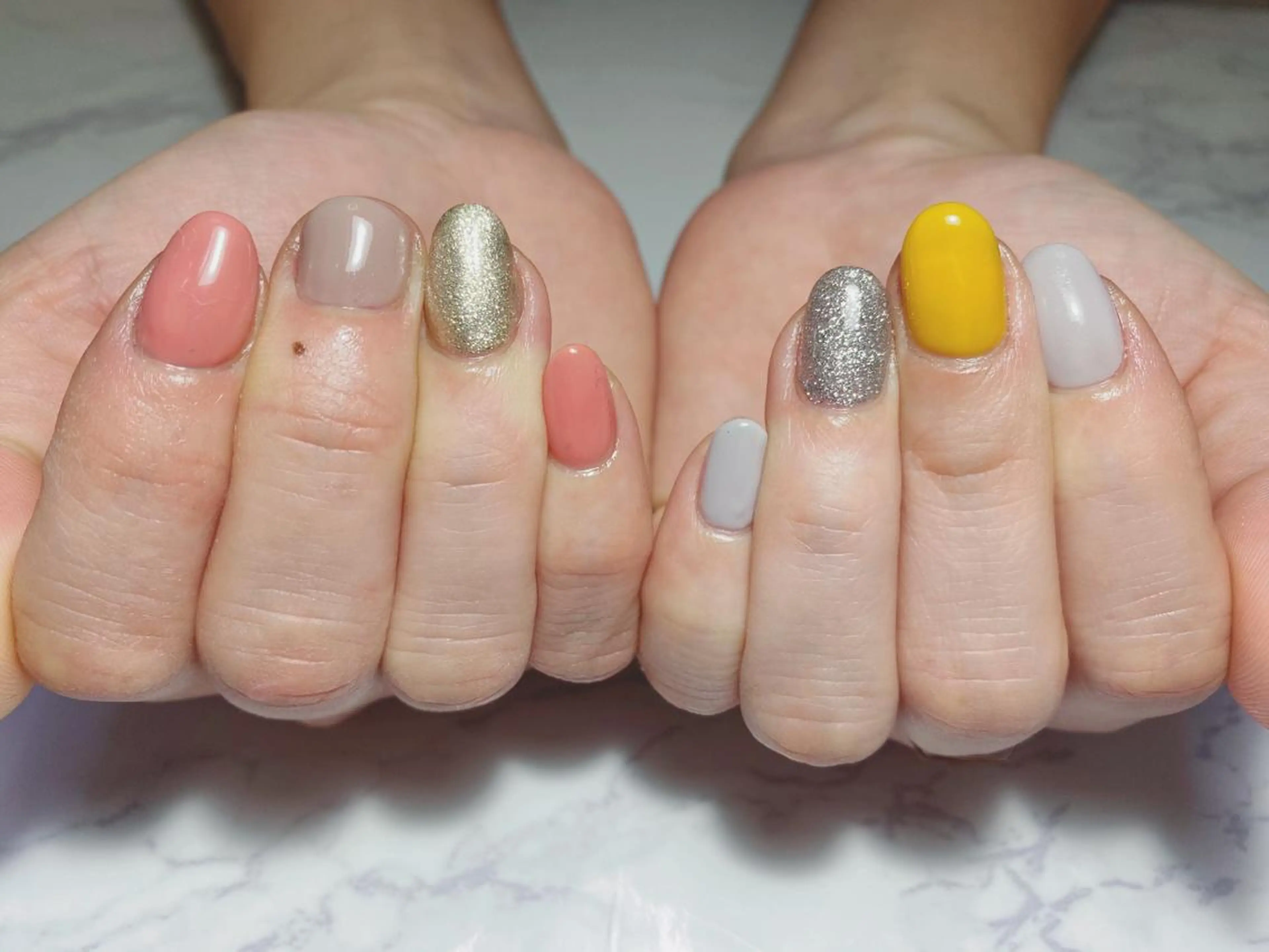 ネイル ワンカラーネイル ハンドネイル Era nailのネイルデザイン