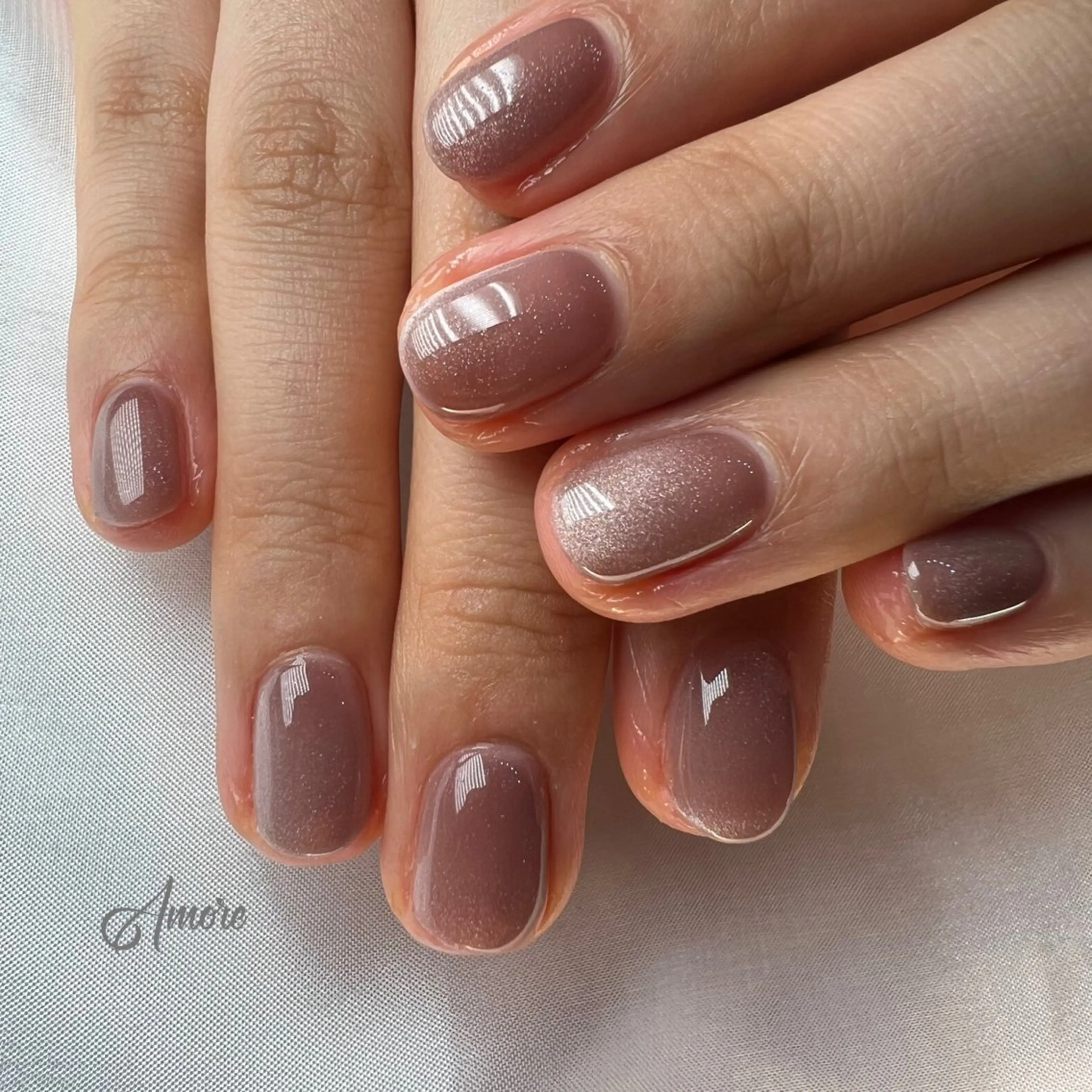 ネイル ジェルネイル キラキラネイル 韓国ネイル マグネットネイル パラジェル You kyehwaのネイルデザイン