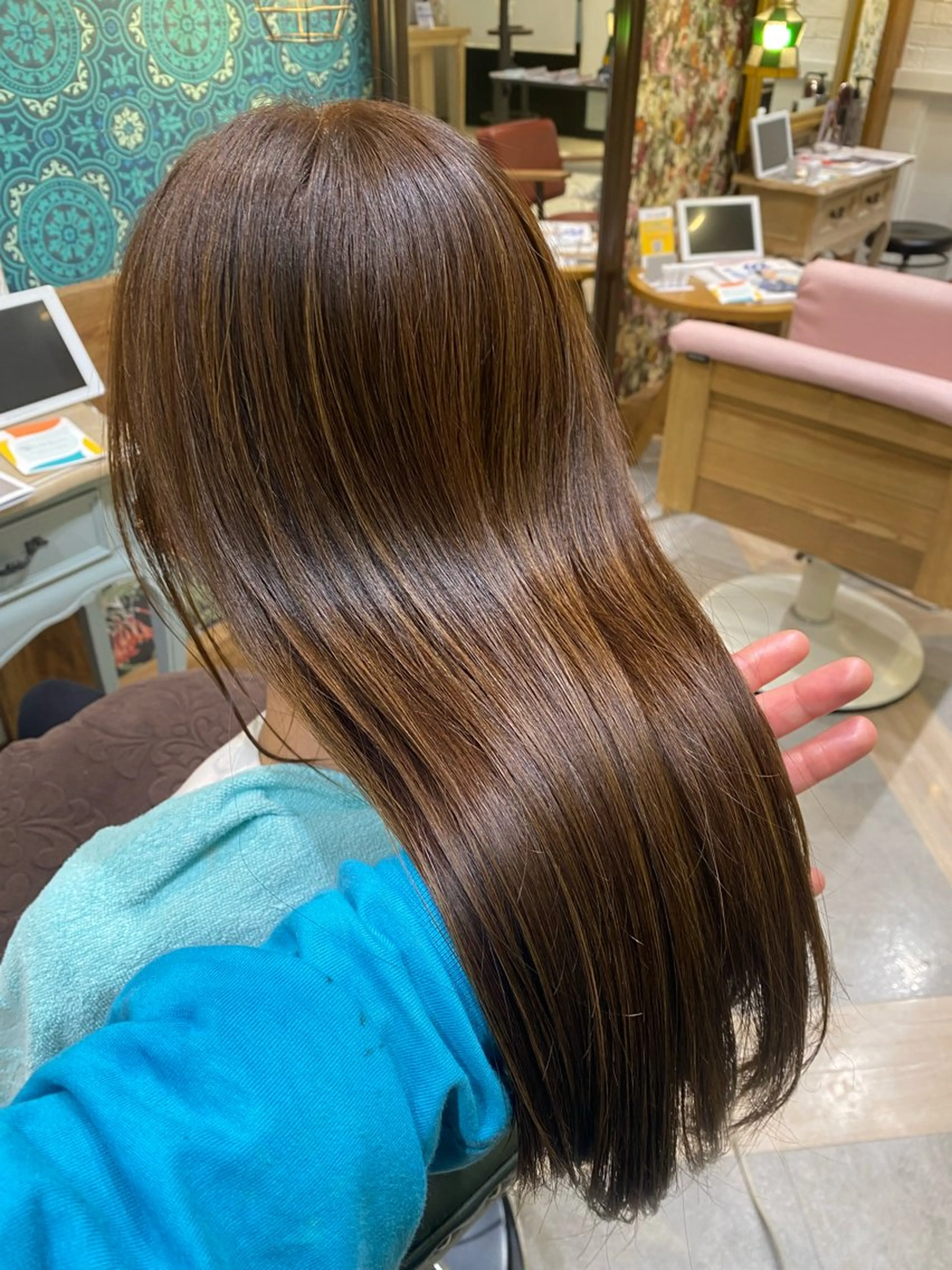 ロング ZAZA  新宿 杉瀧芽衣のヘアスタイル