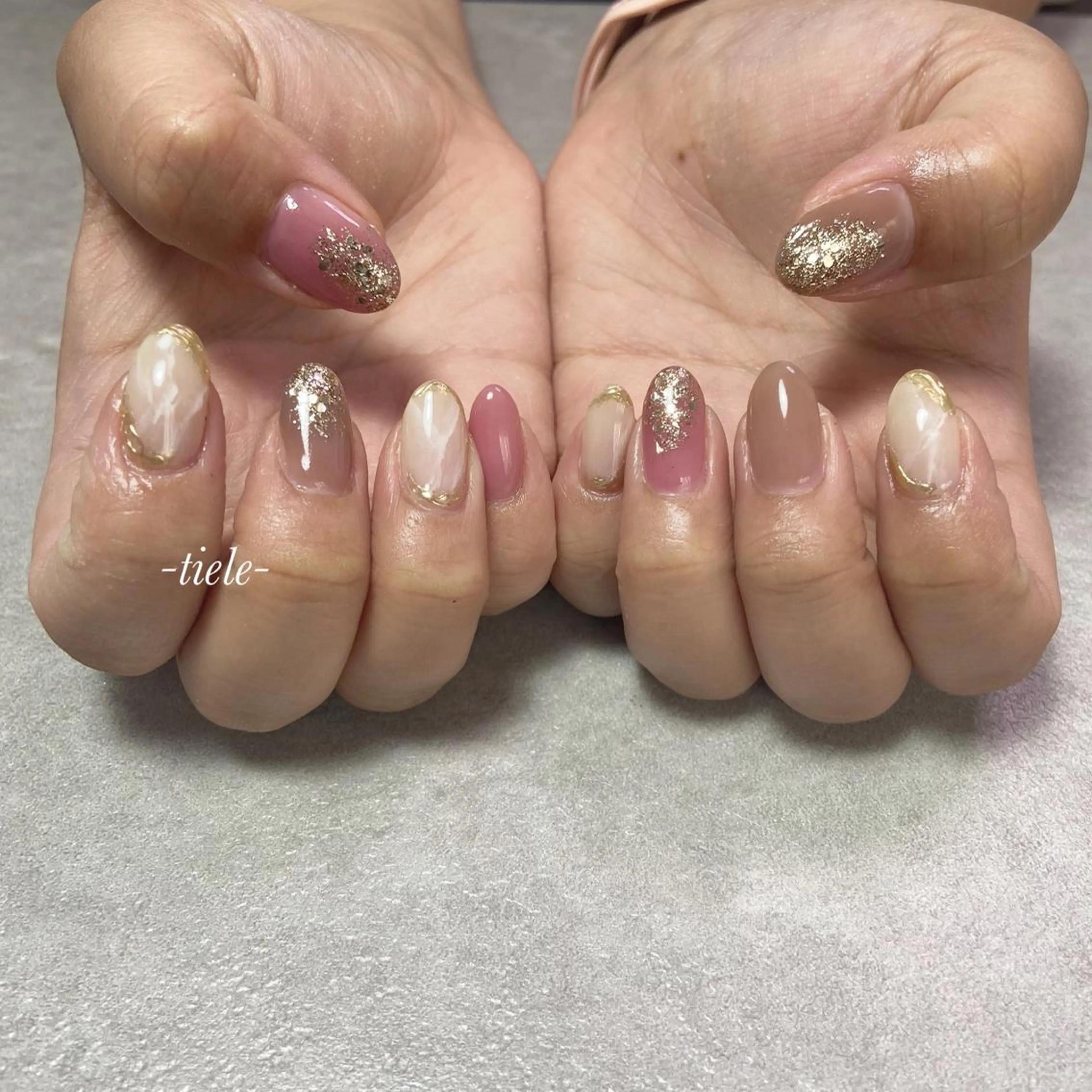 ネイル tiele nailのネイルデザイン