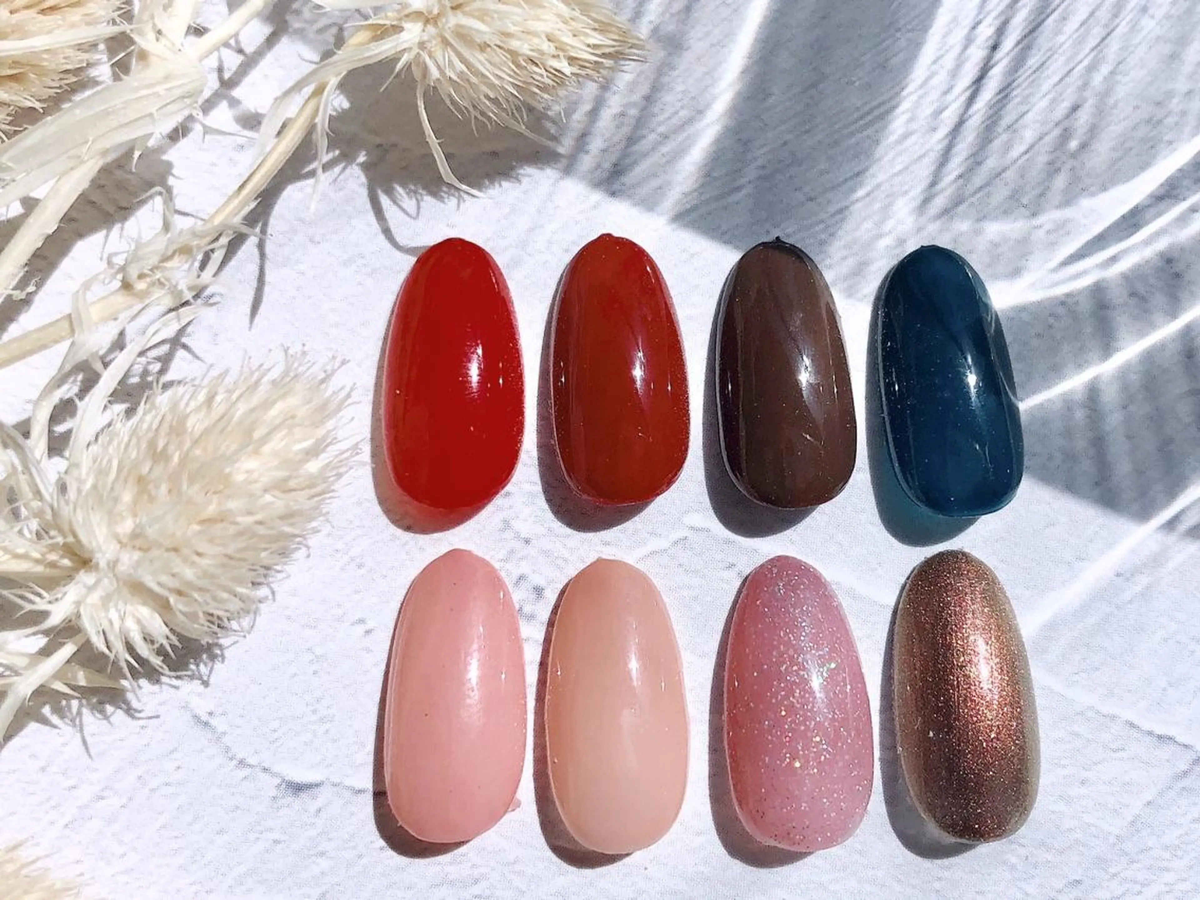 【オフなし】ジェルネイルワンカラーorラメグラ2500円の写真