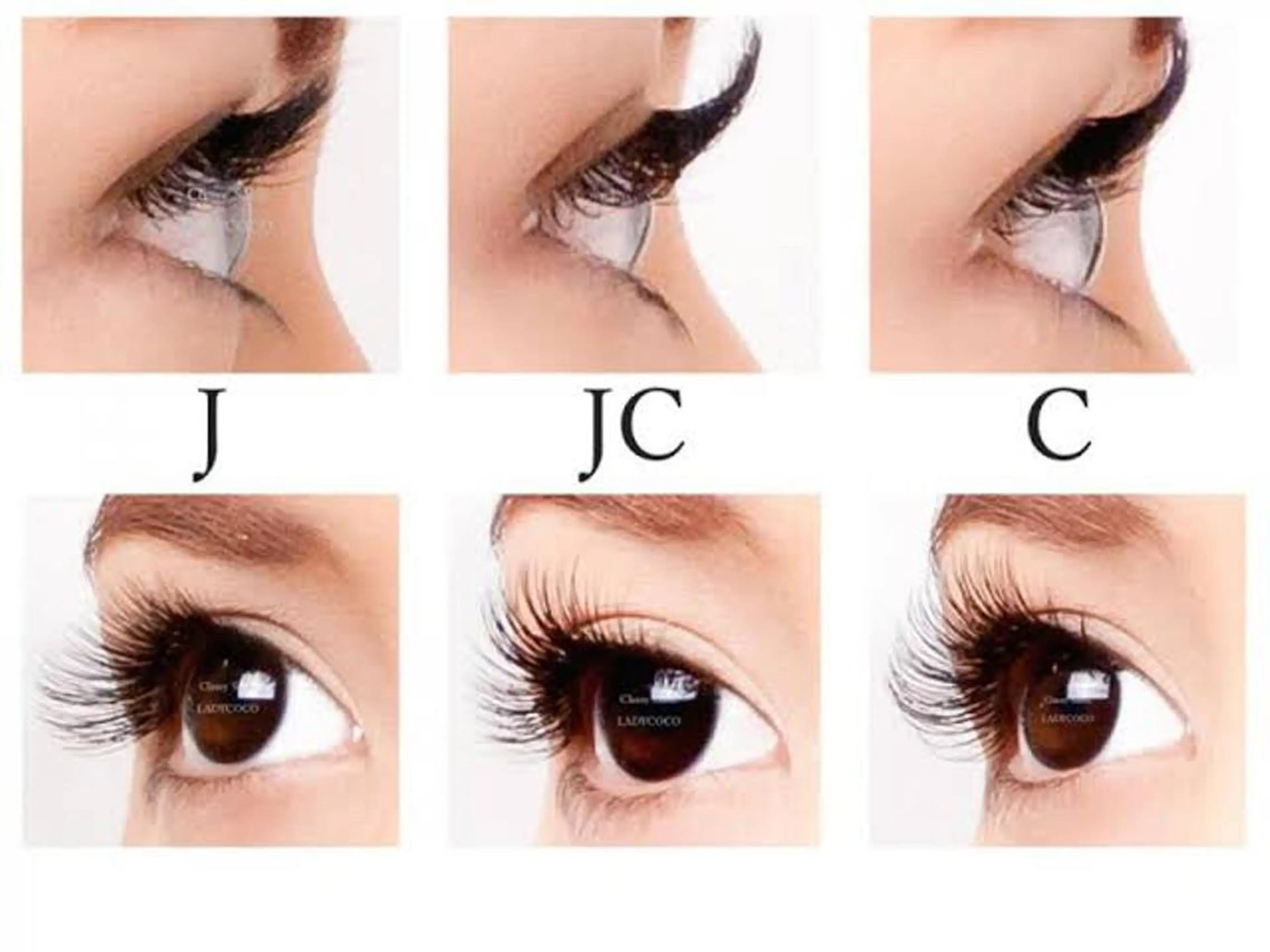 マツエク・マツパ 完全個室サロン エルプリエのマツエク・マツパデザイン