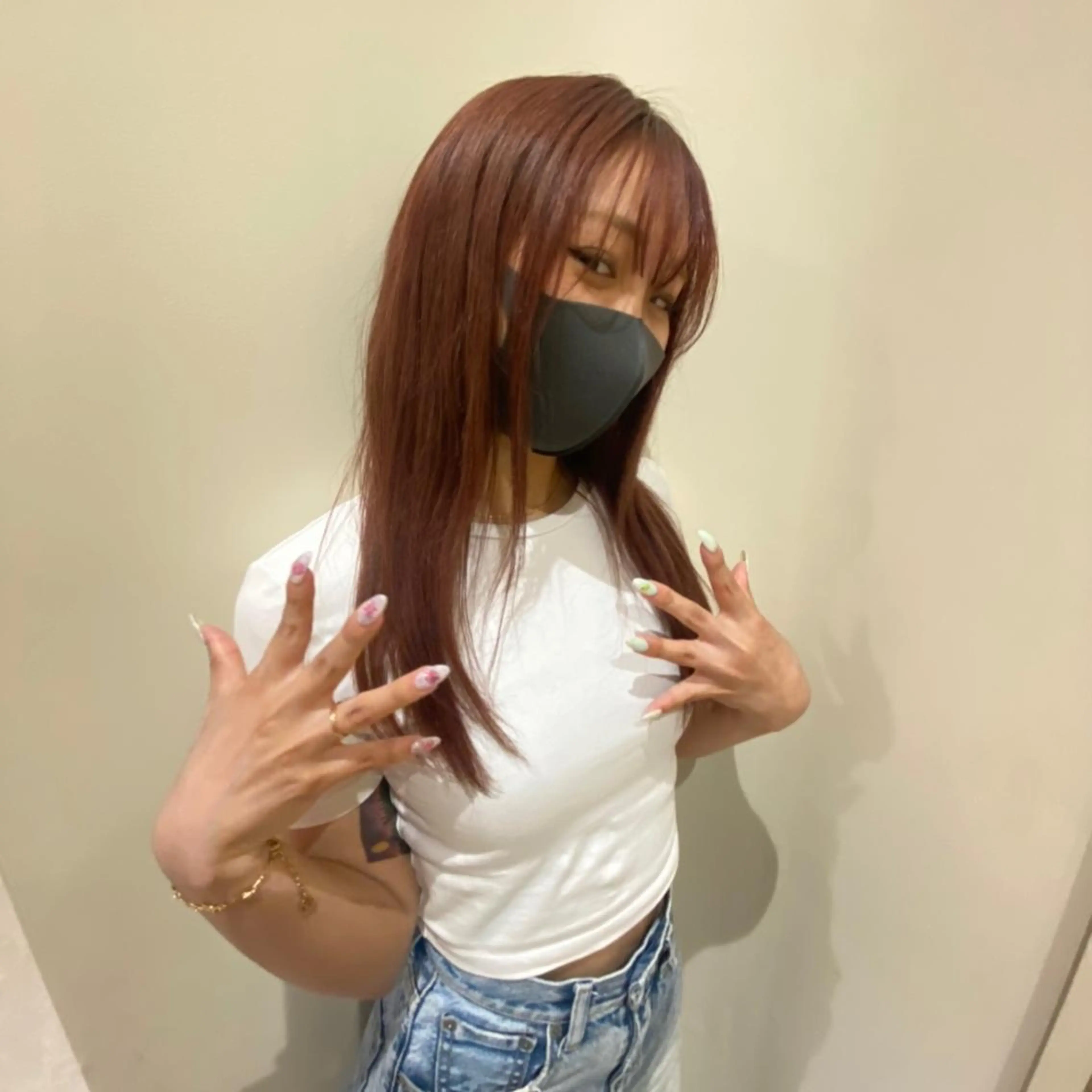 ミディアム カラー 🎀オイダイラ モモカ🎀のヘアスタイル