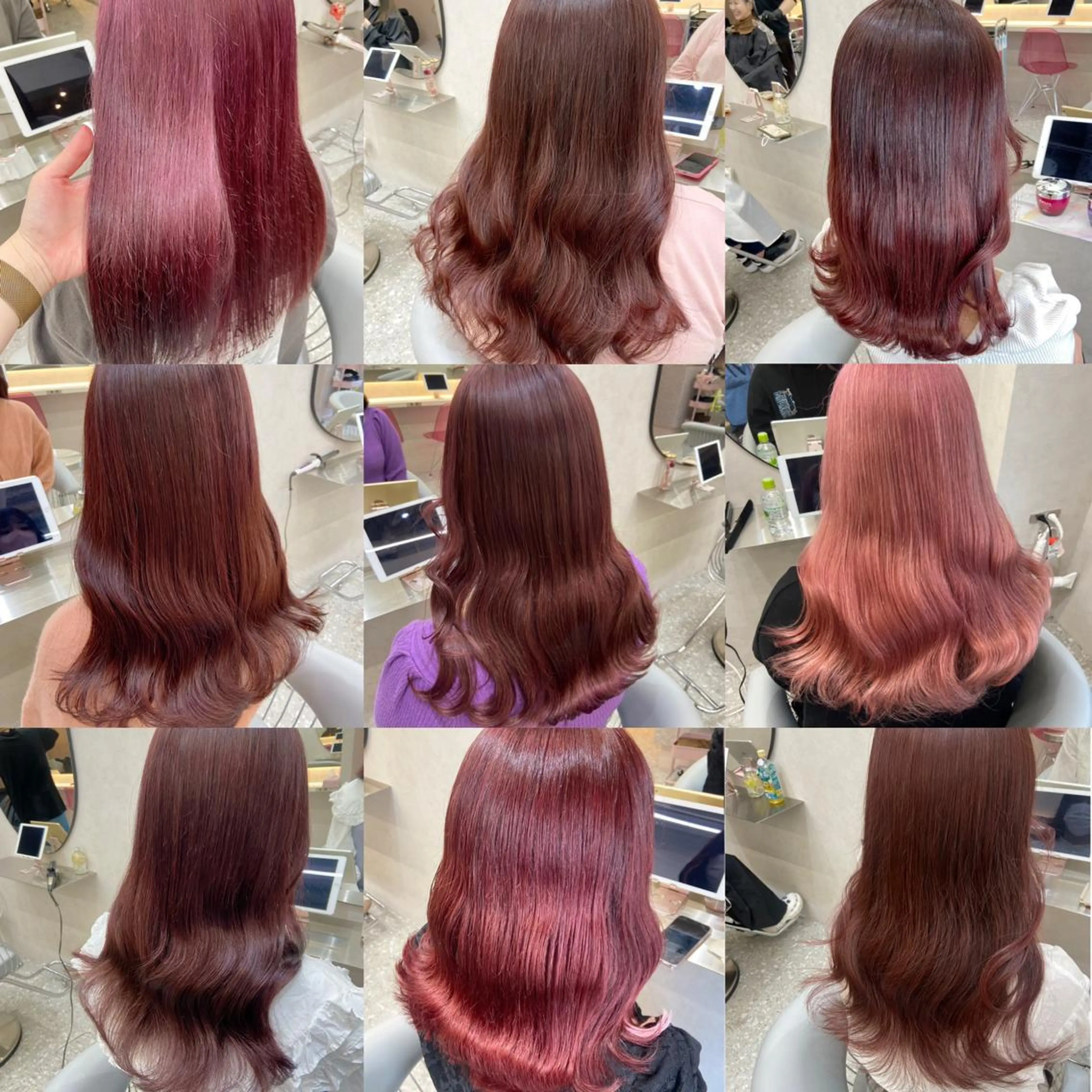 ロング カラー シールエクステ ブリーチ ブラウンカラー ケアカラー ダブルカラー 新宿/韓国ヘア 中明度カラー/かやのヘアスタイル