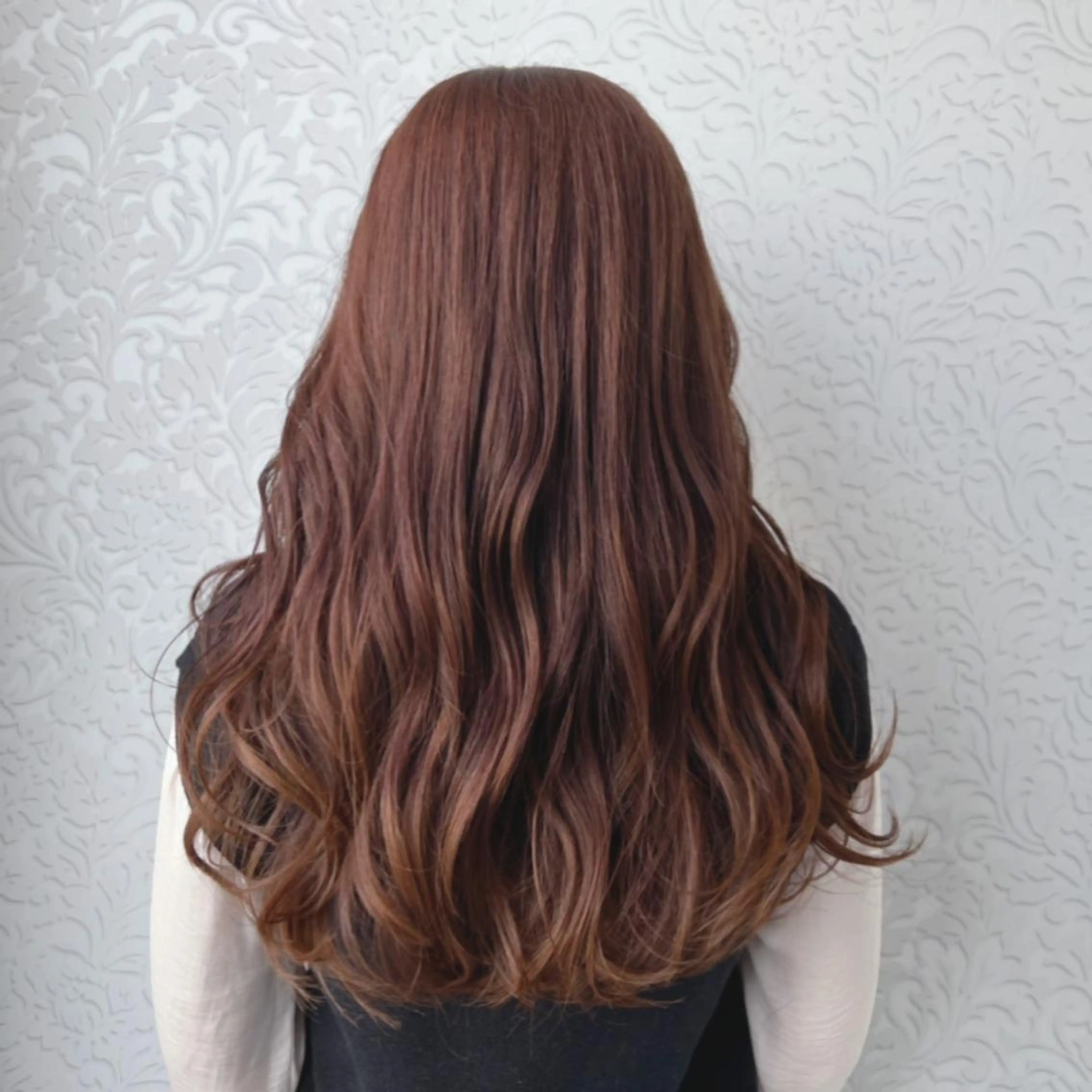 ロング カラー ベージュカラー ピンクカラー ピンクベージュ 顔周りカット/透明感 カラー🤍大塚蛍のヘアスタイル