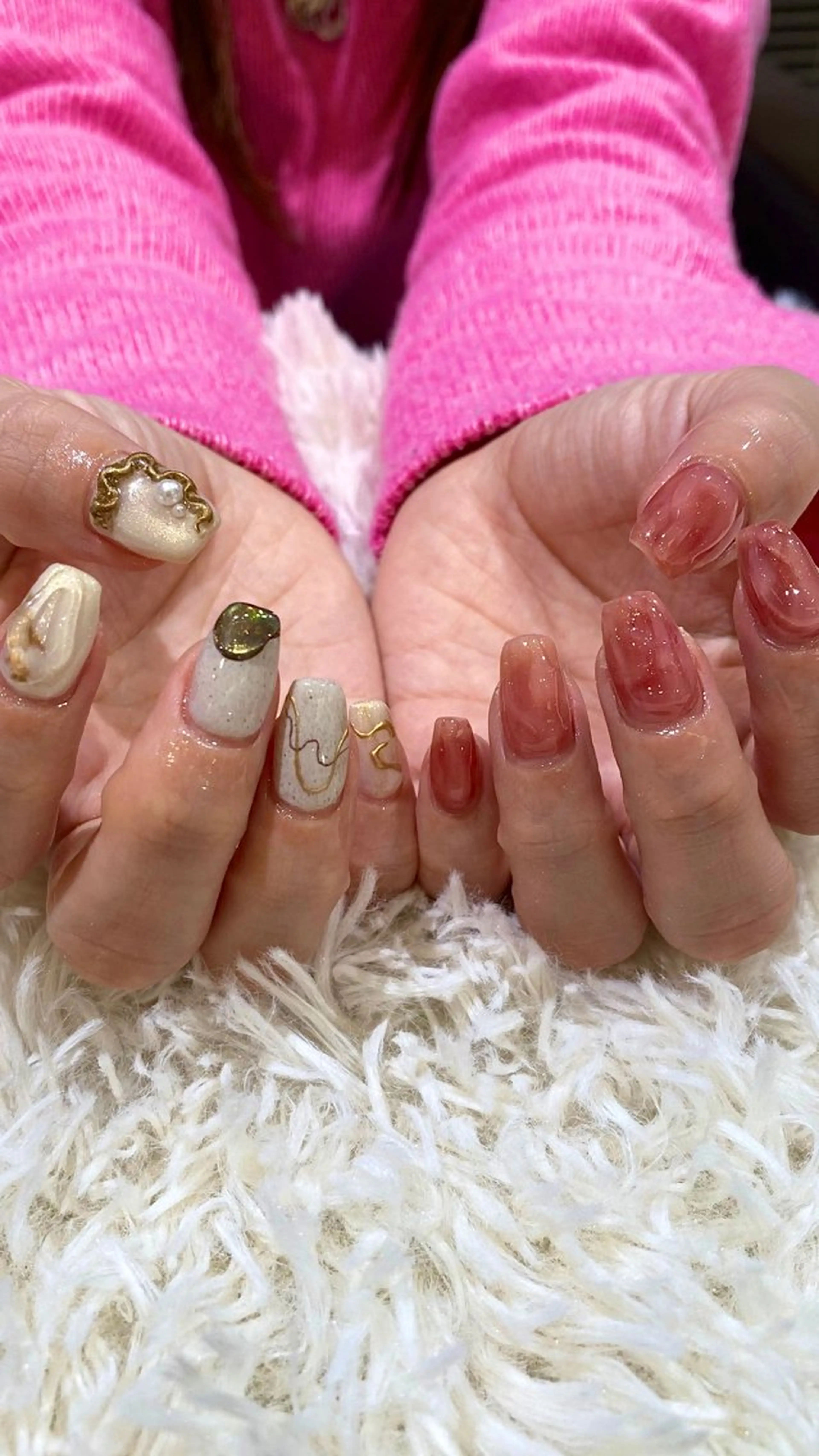 ネイル ハンドネイル 🤍 YUI 🤍のネイルデザイン