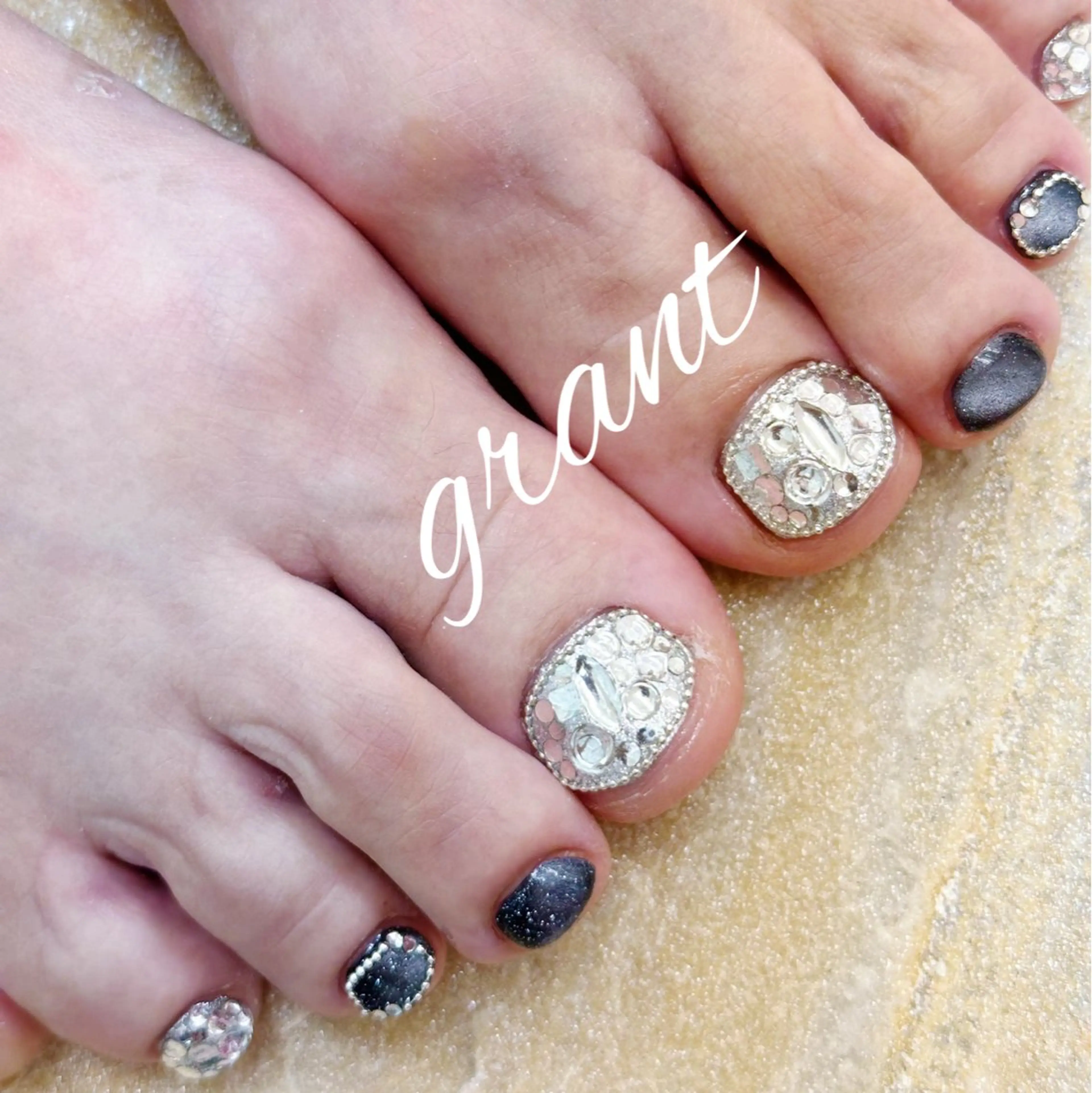 ネイル フットネイル フットネイル nail salon grant所属・nailsalon grantのネイルデザイン