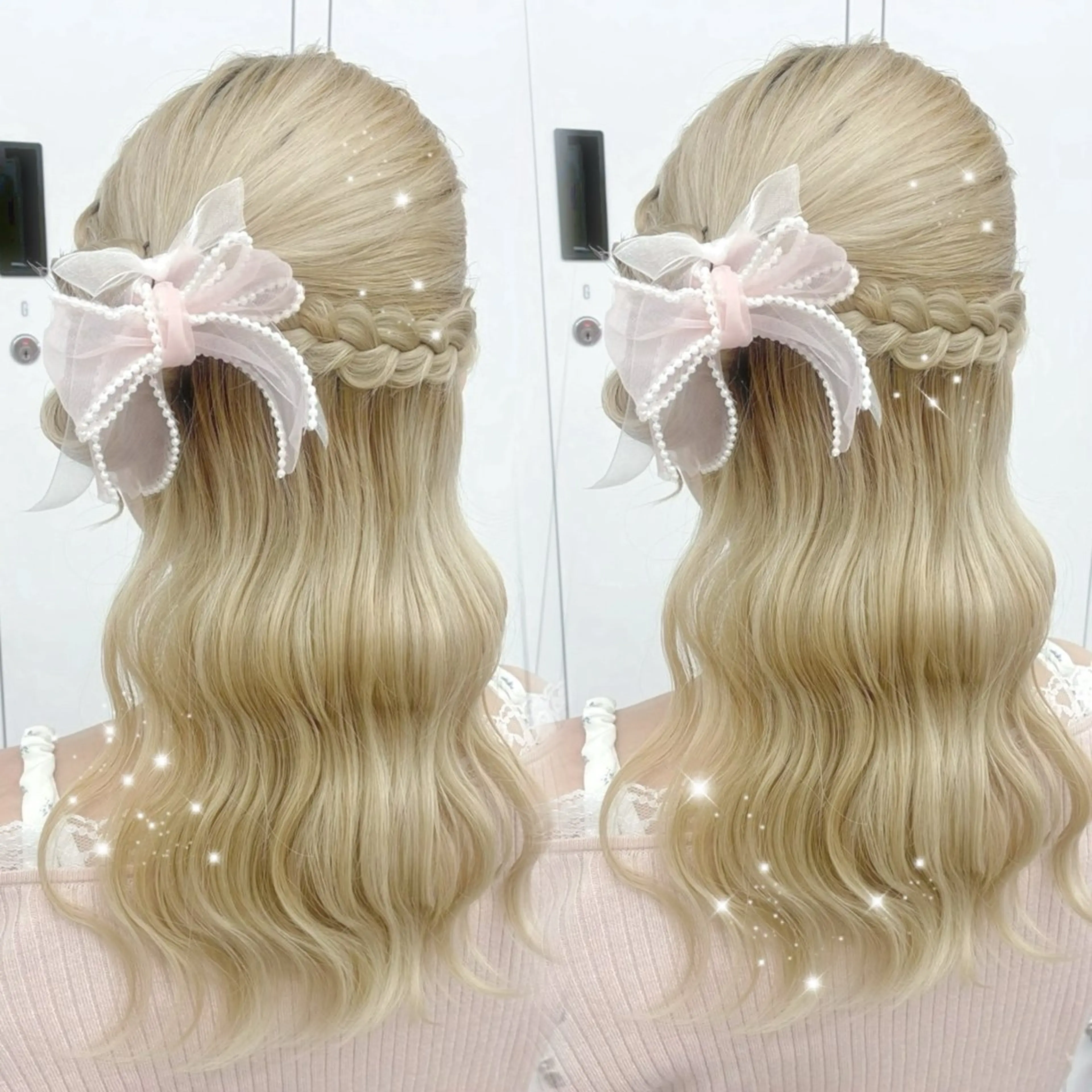 ヘアアレンジ ヘアアレンジエクステ 推し活 さな👶🏻のヘアスタイル