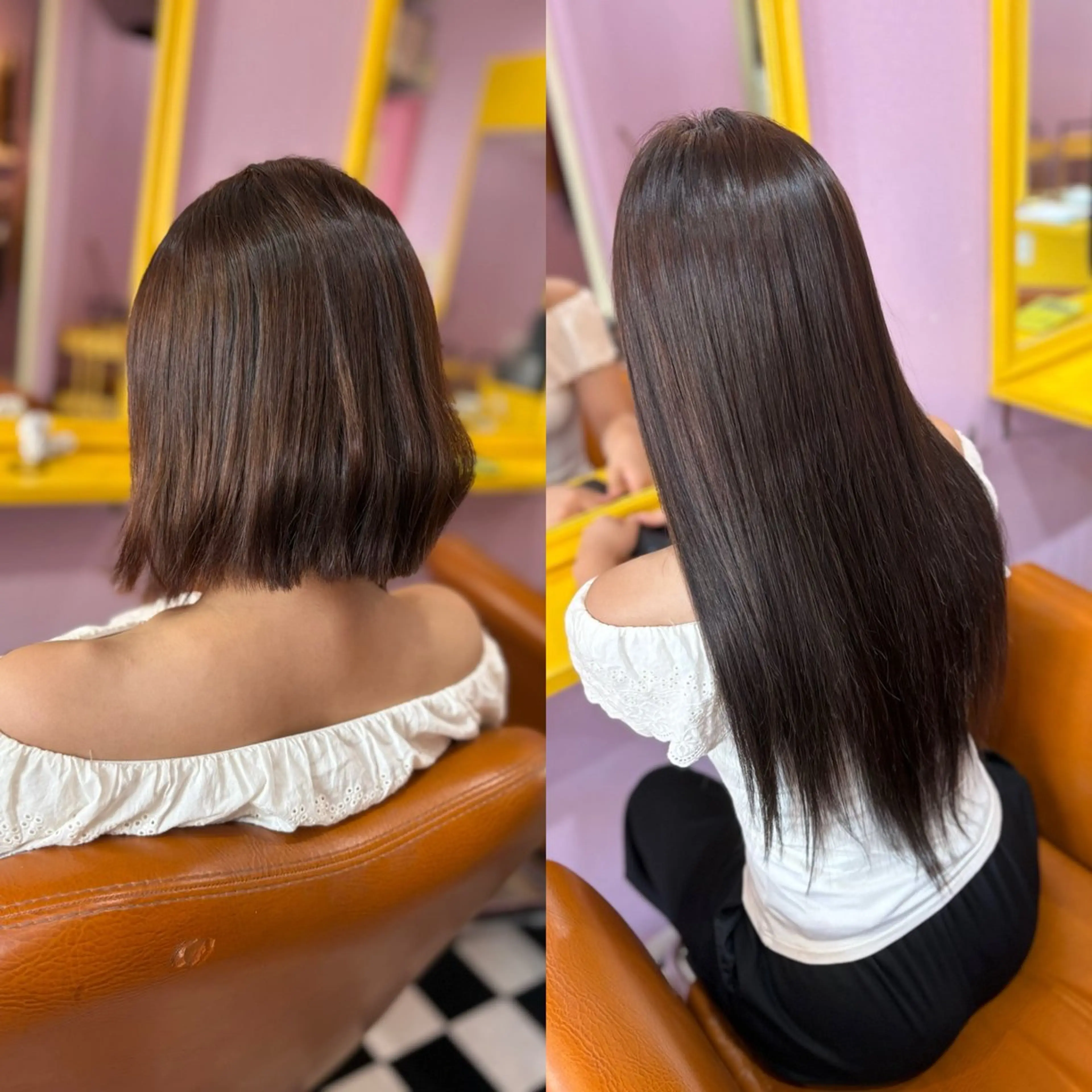 ショート エクステ チビ編み込みエクステ どぅ〜す/YUIのヘアスタイル