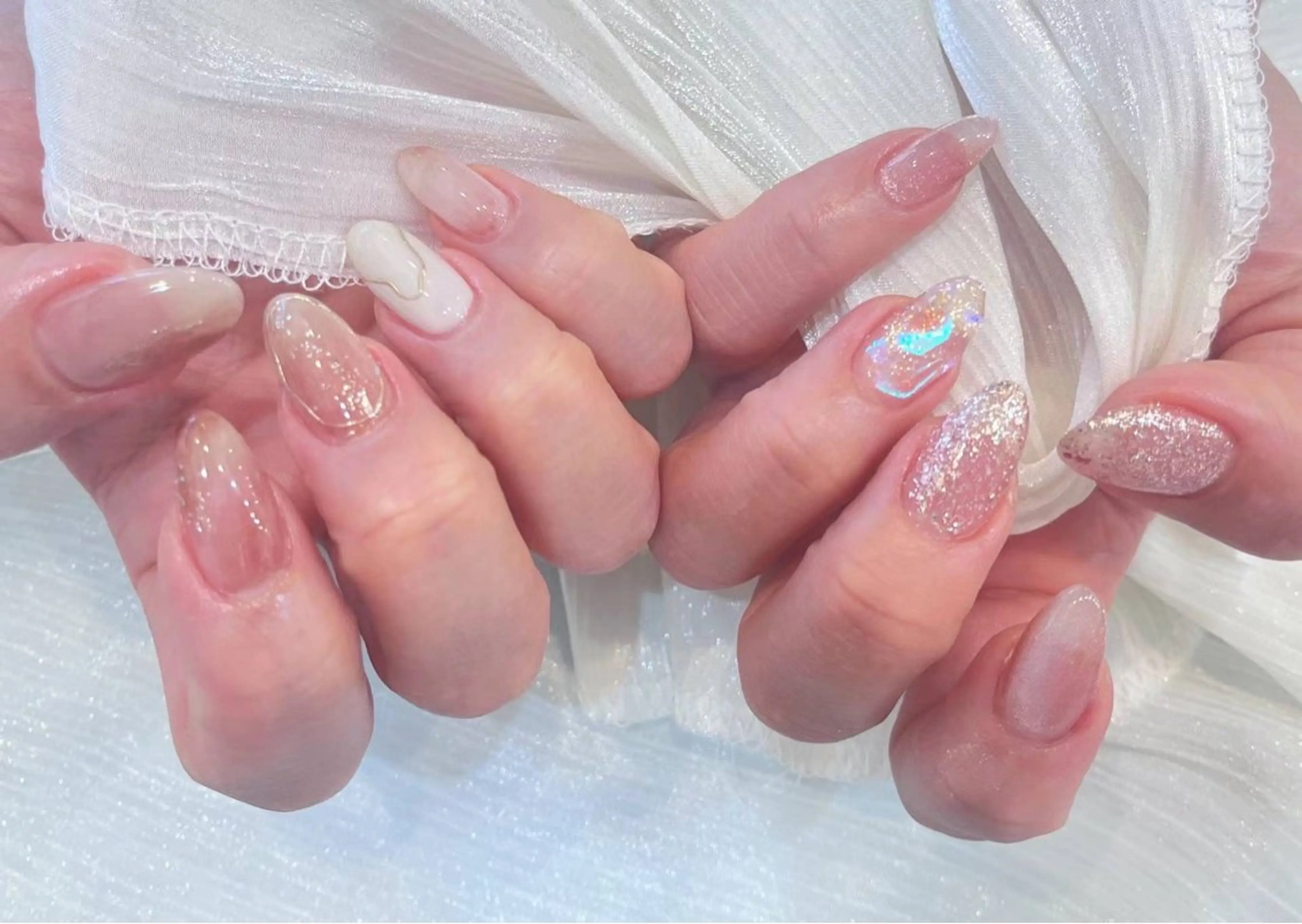 ネイル アートネイル フラワーネイル フットネイル ジェルネイル マグネットネイル Babarla Nailのネイルデザイン