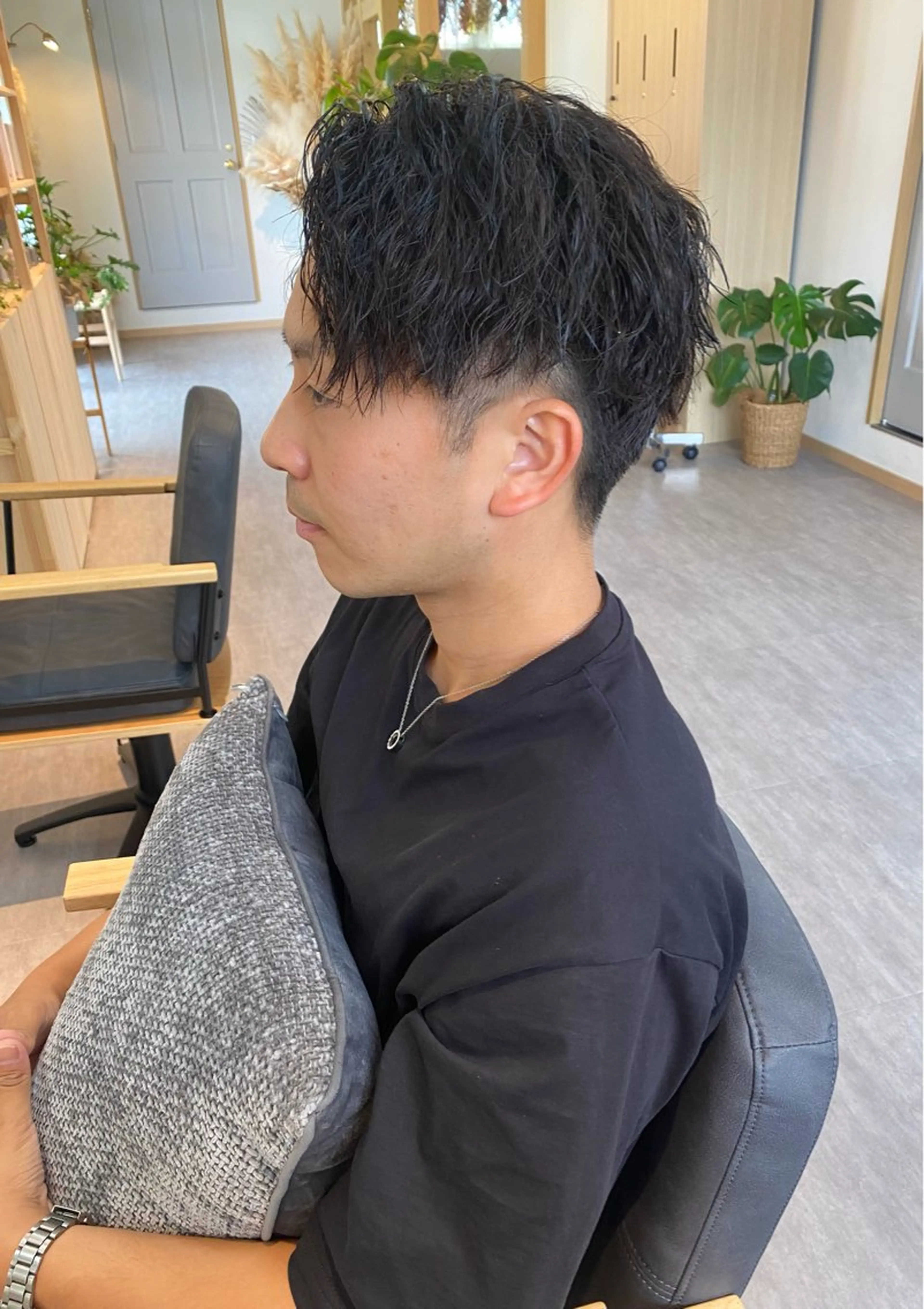 パーマ メンズ カット パーマ 内野 友貴のヘアスタイル
