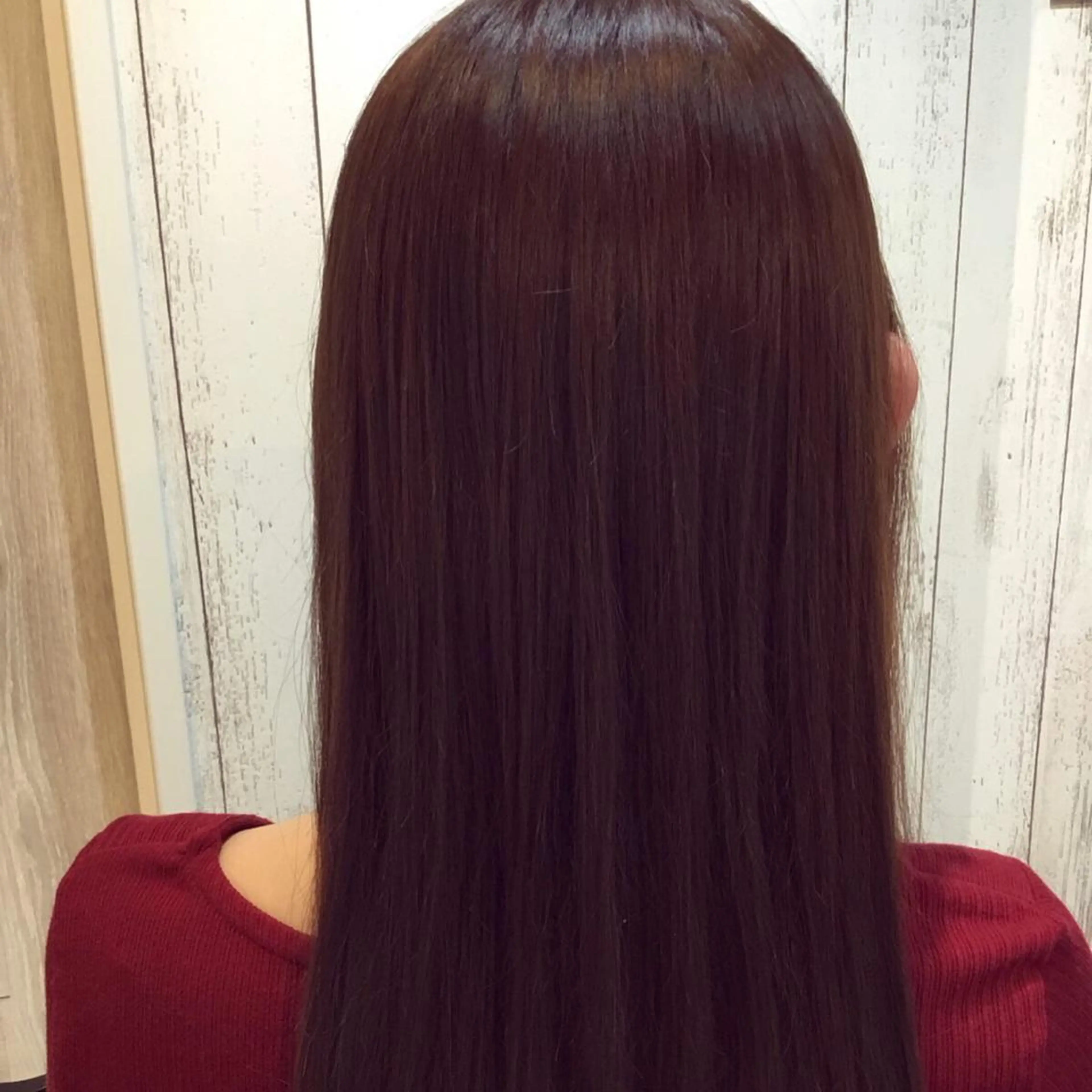 セミロング カラー 金崎 新吾のヘアスタイル