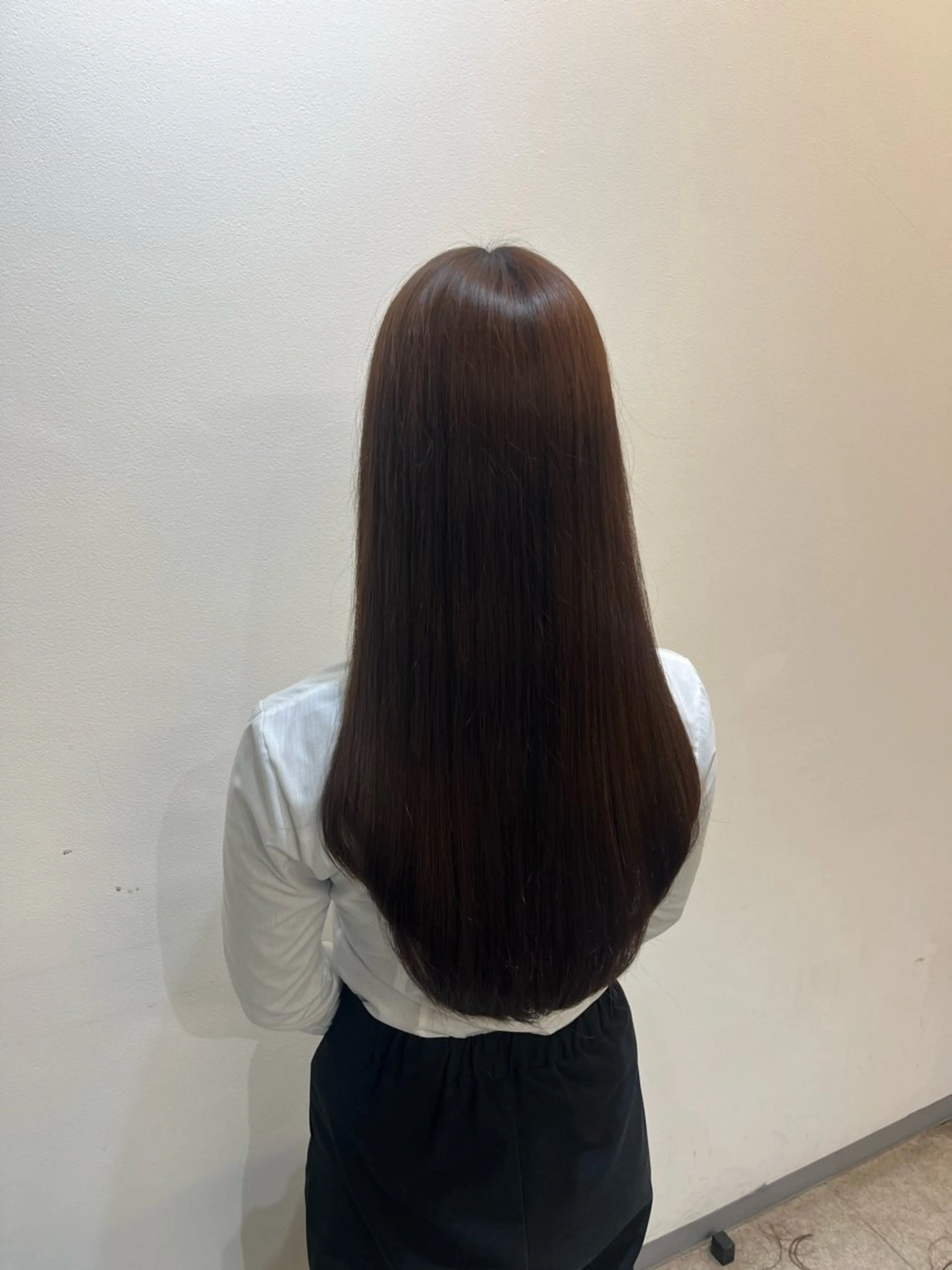 🎀韓国レイヤー/ 🫧暖色/暗髪カラーのヘアスタイル