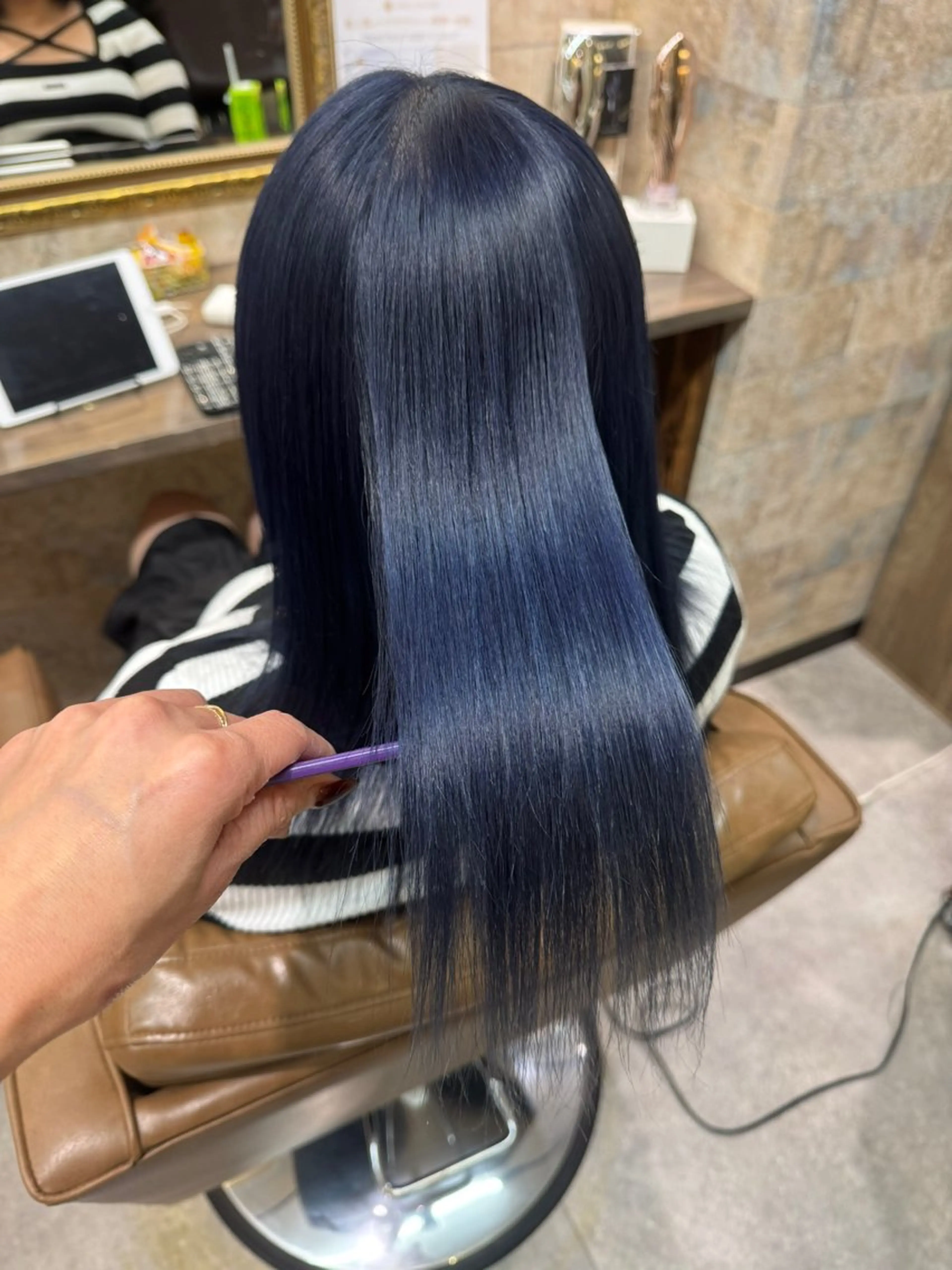 セミロング ヘアカラー Arphy/ /のヘアスタイル