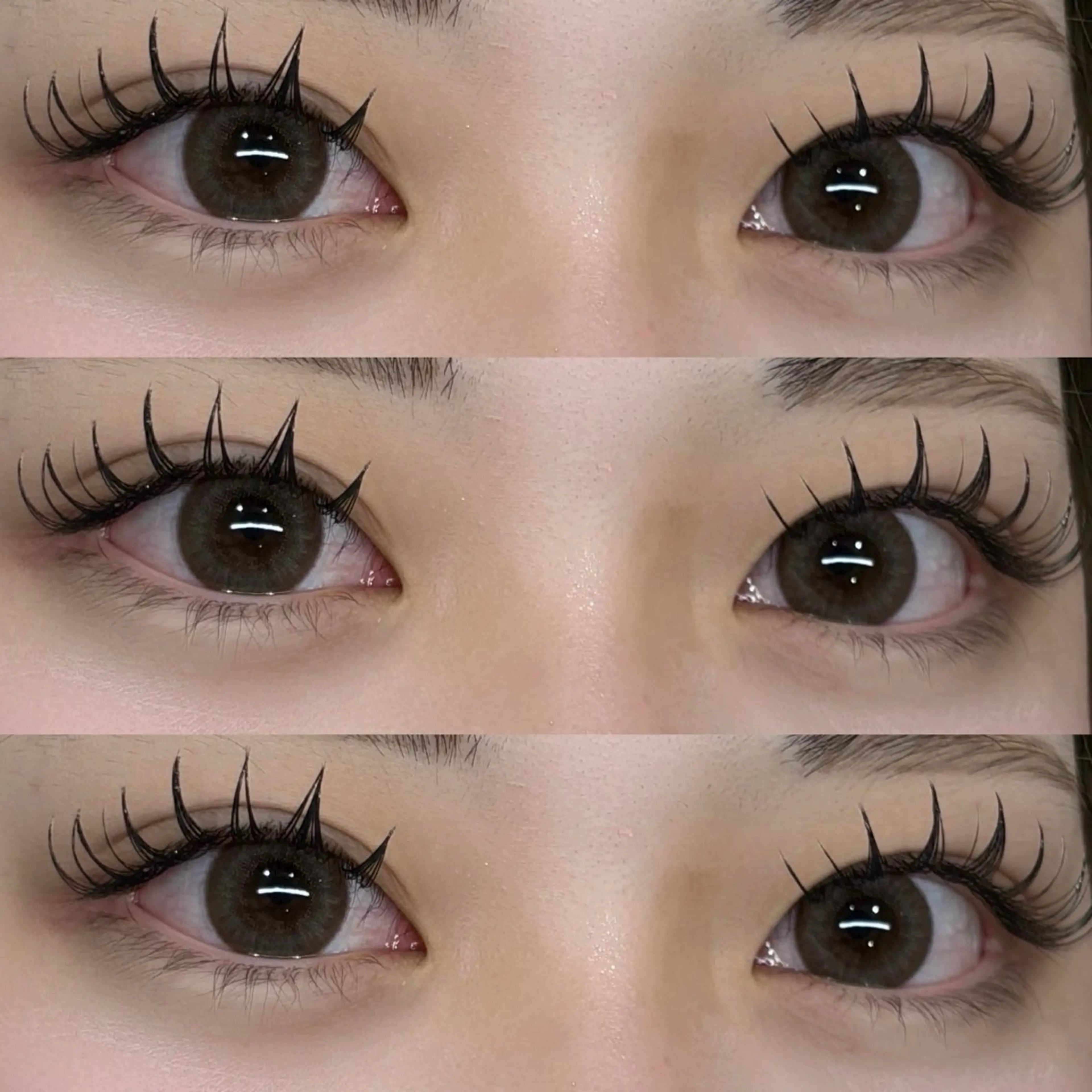 マツエク・マツパ Dカール フラットラッシュ マツエク 丹 みなみのヘアスタイル