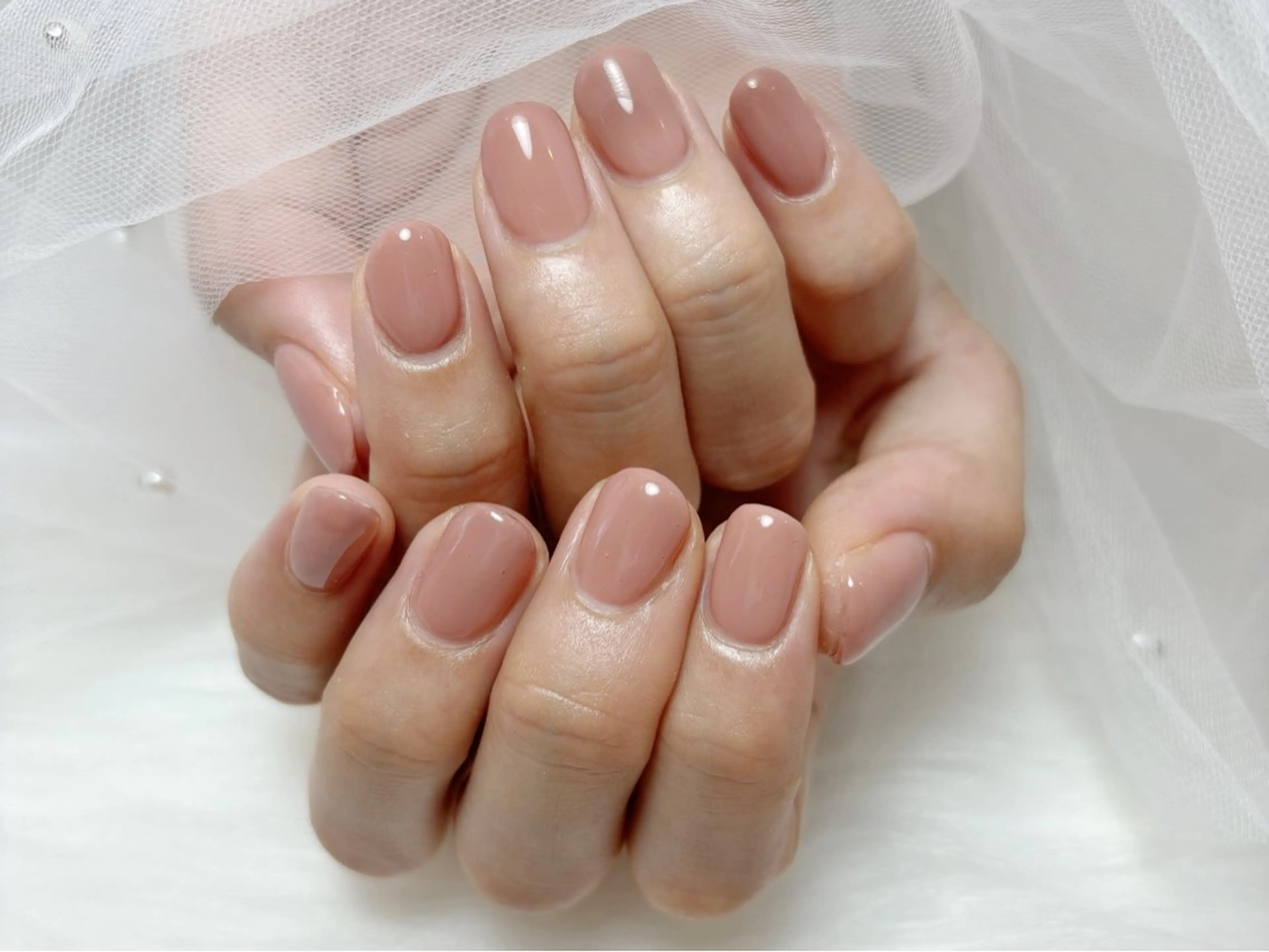 ミディアム ハンドネイル Conjunim MAMI🎀✨のネイルデザイン