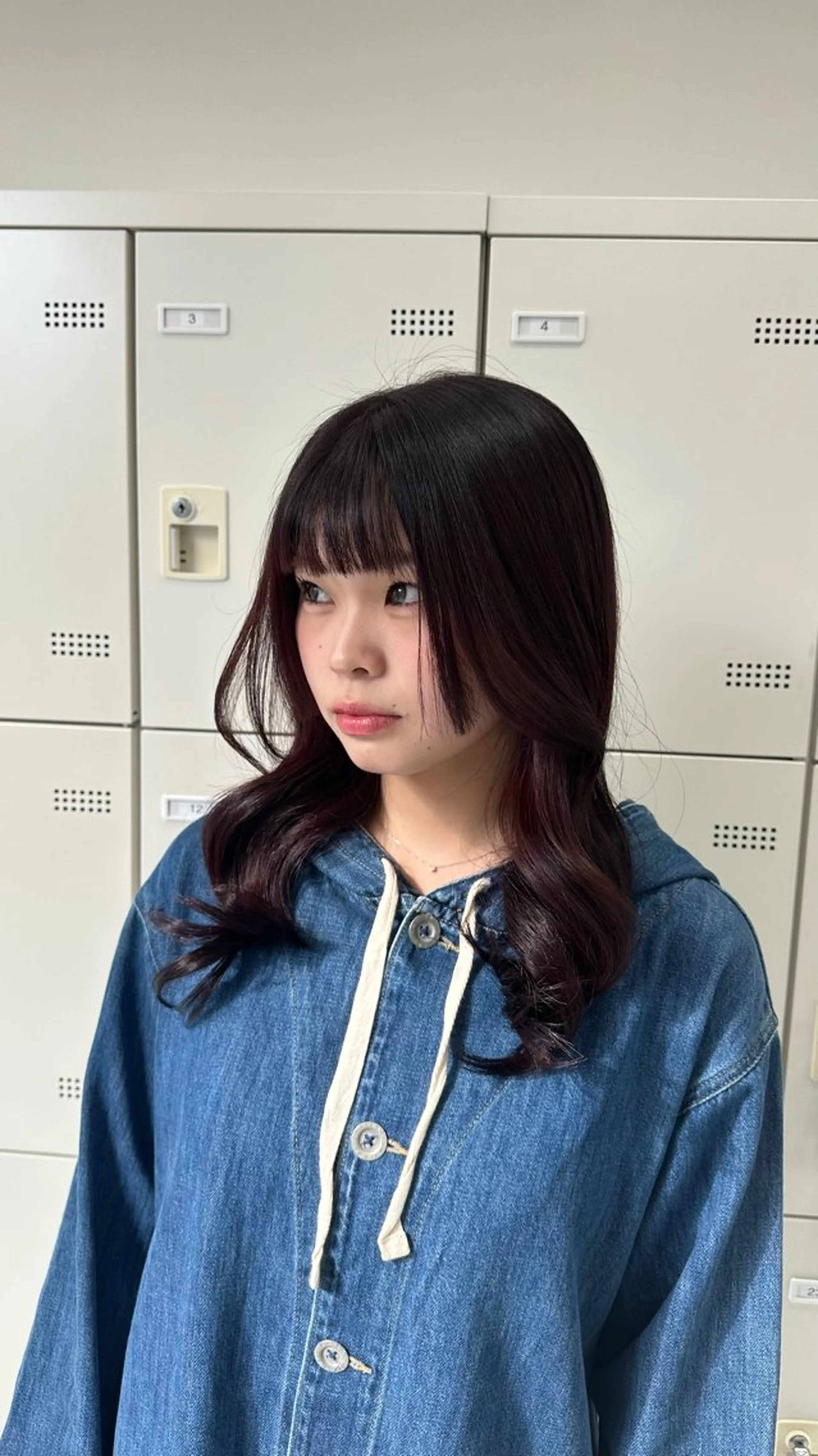 セミロング カラー 似合わせstyle ❤︎misaki❤︎のヘアスタイル