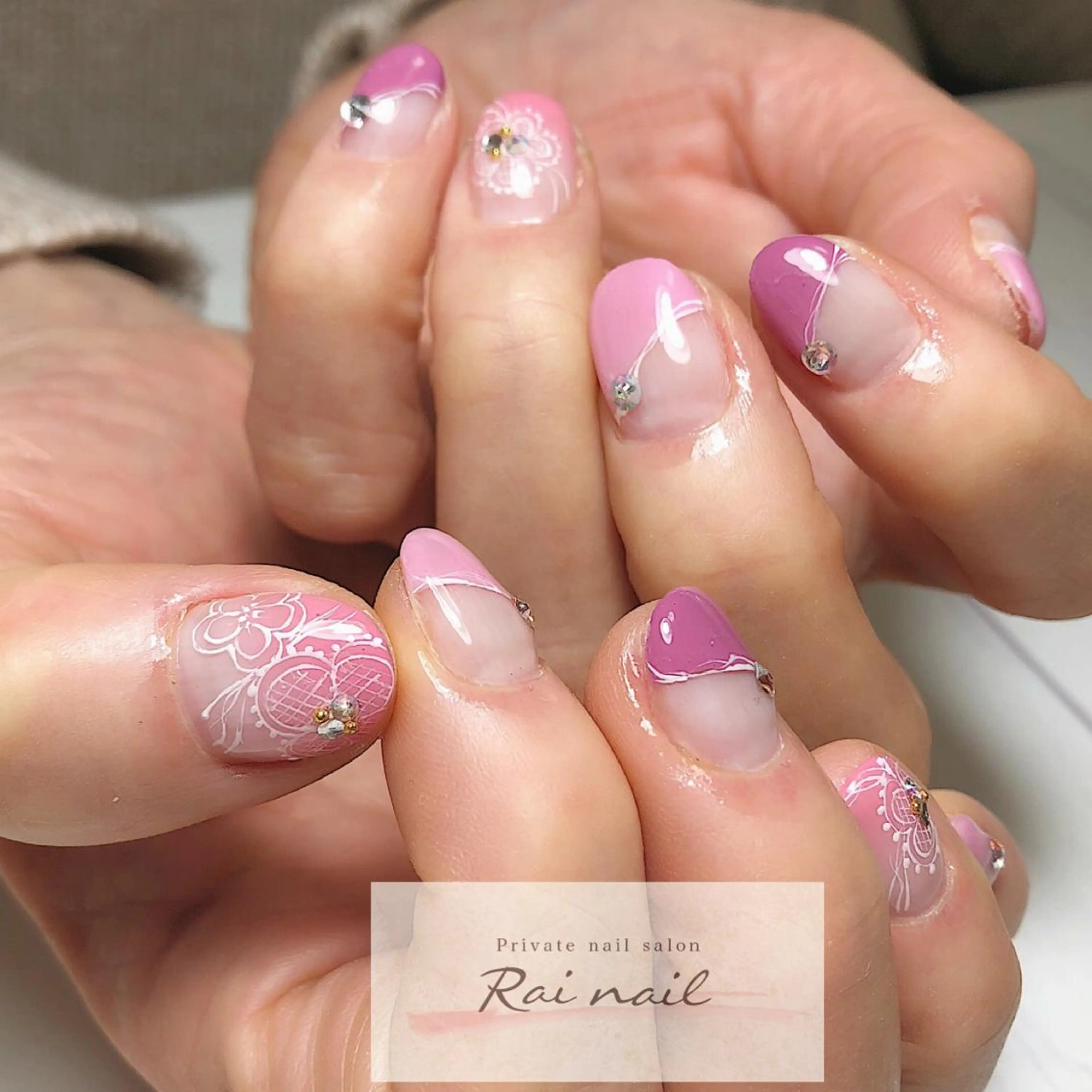 ネイル ハンドネイル Rai nail_ Risaのネイルデザイン