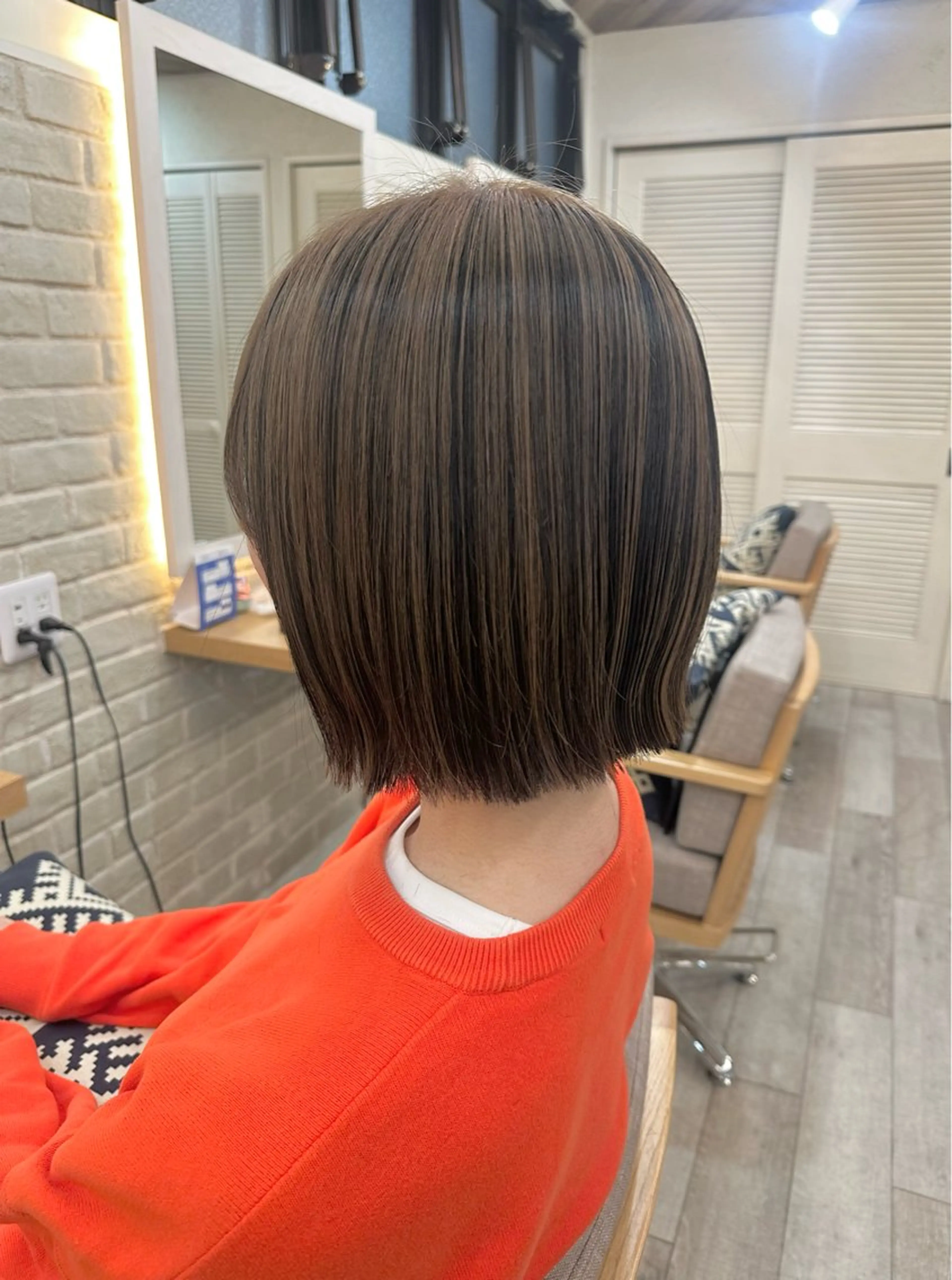 カラー ✄折橋 彩花🐶🍑のヘアスタイル