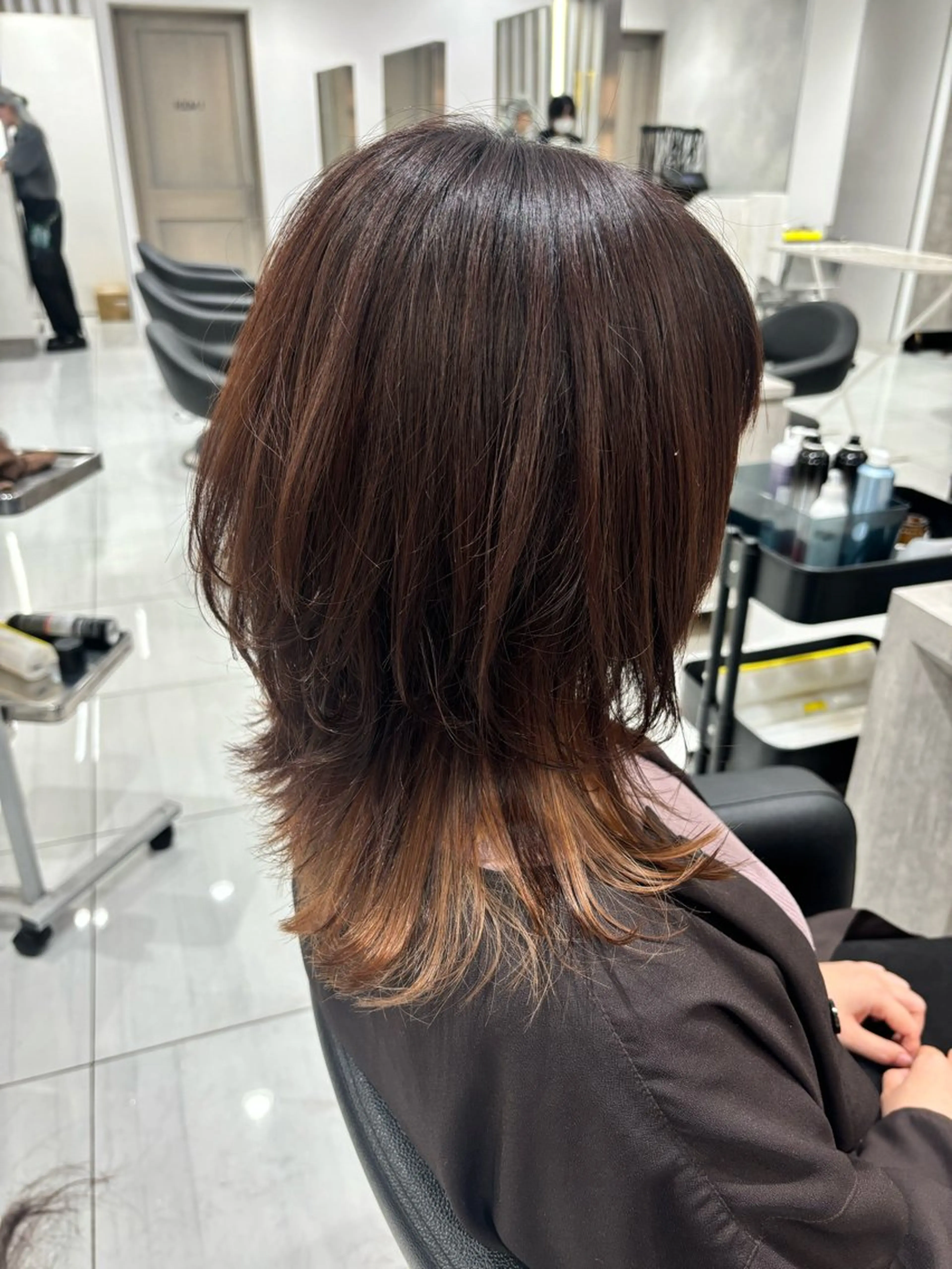 ミディアム Rina/似合う × なりたい、叶えます。のヘアスタイル