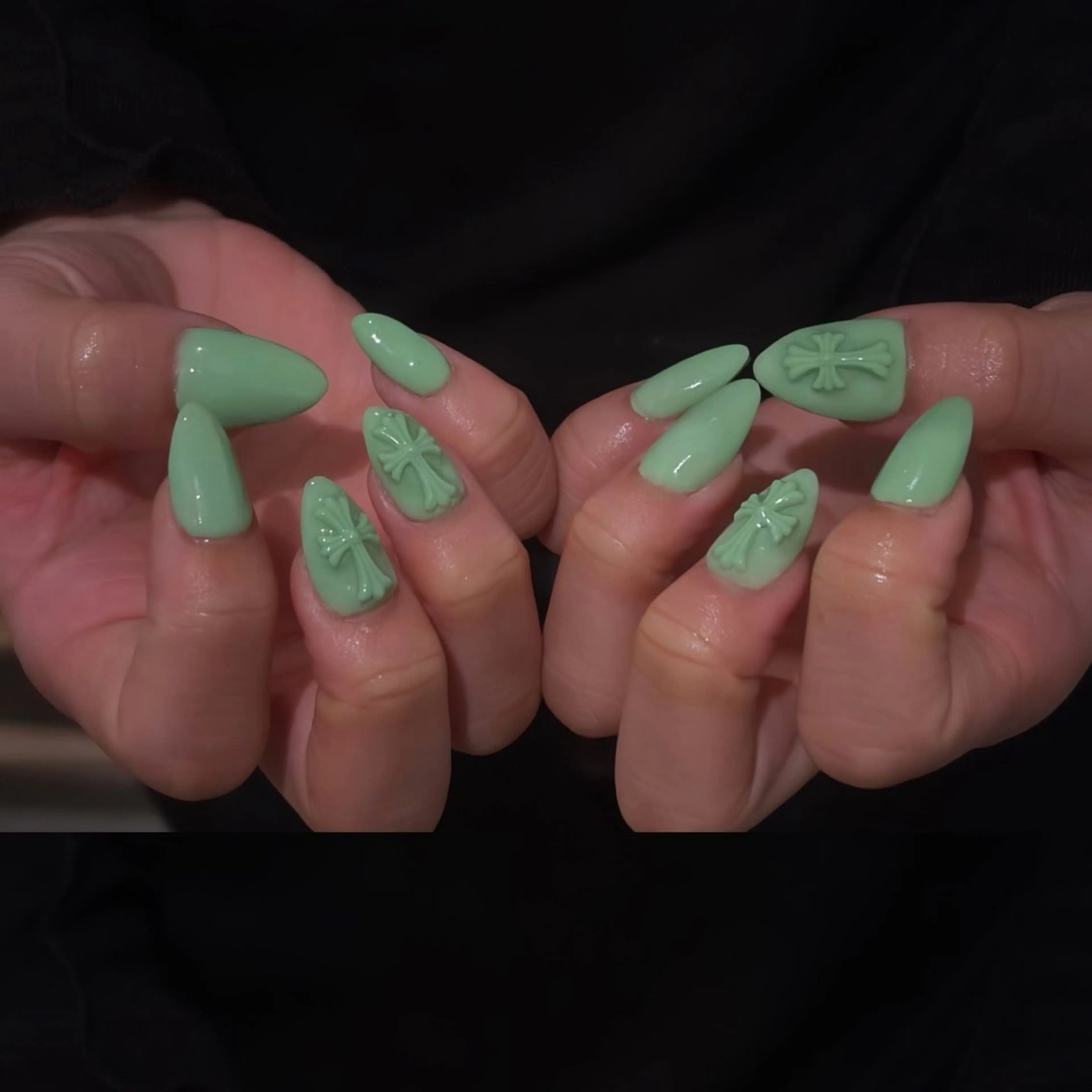 ネイル ハンドネイル 🐬Cxxu° Nail✝️のネイルデザイン