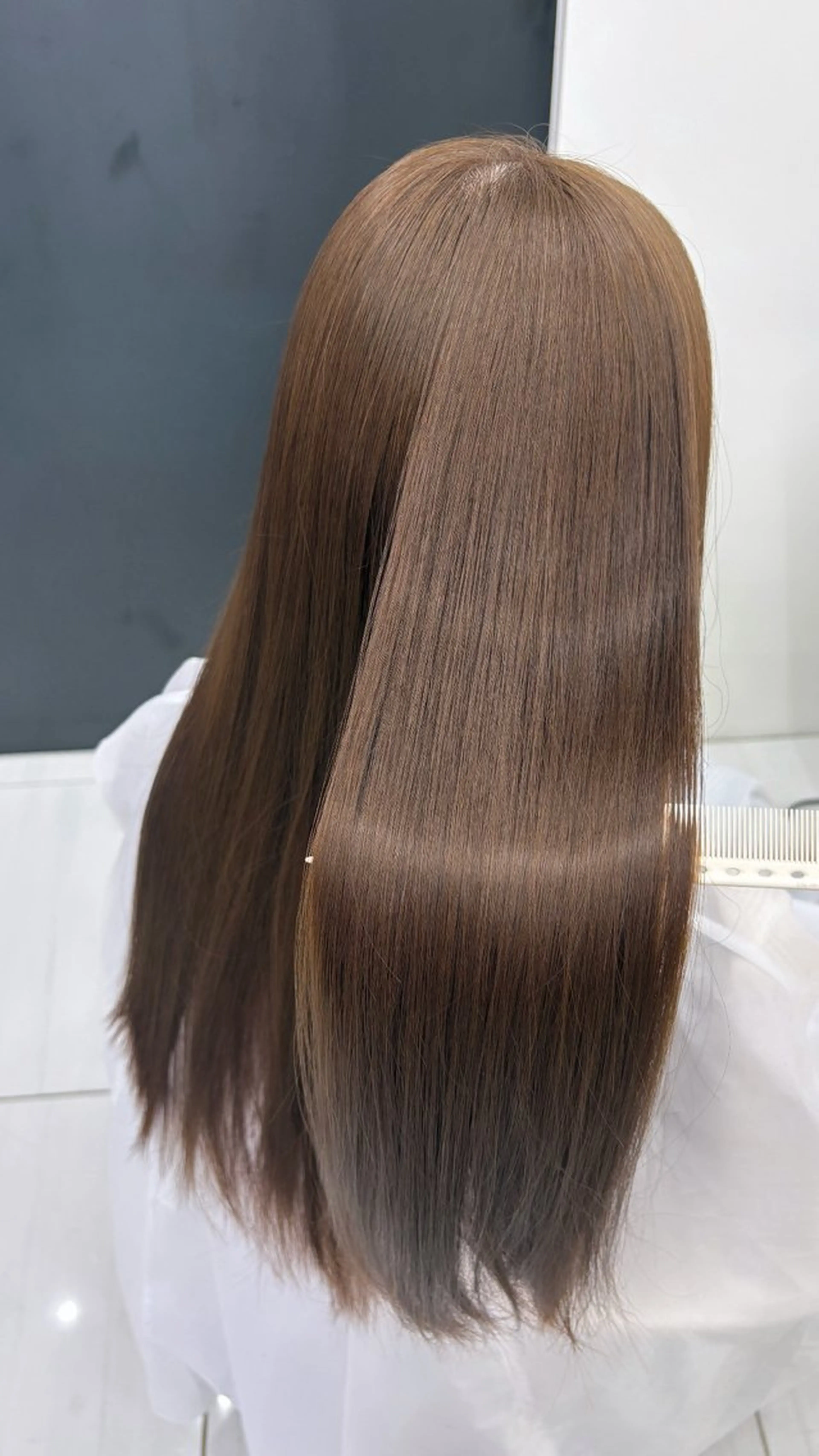 ロング 髪質改善 トリートメント カット トリートメント 新宿/韓国ヘア 中明度カラー/かやのヘアスタイル