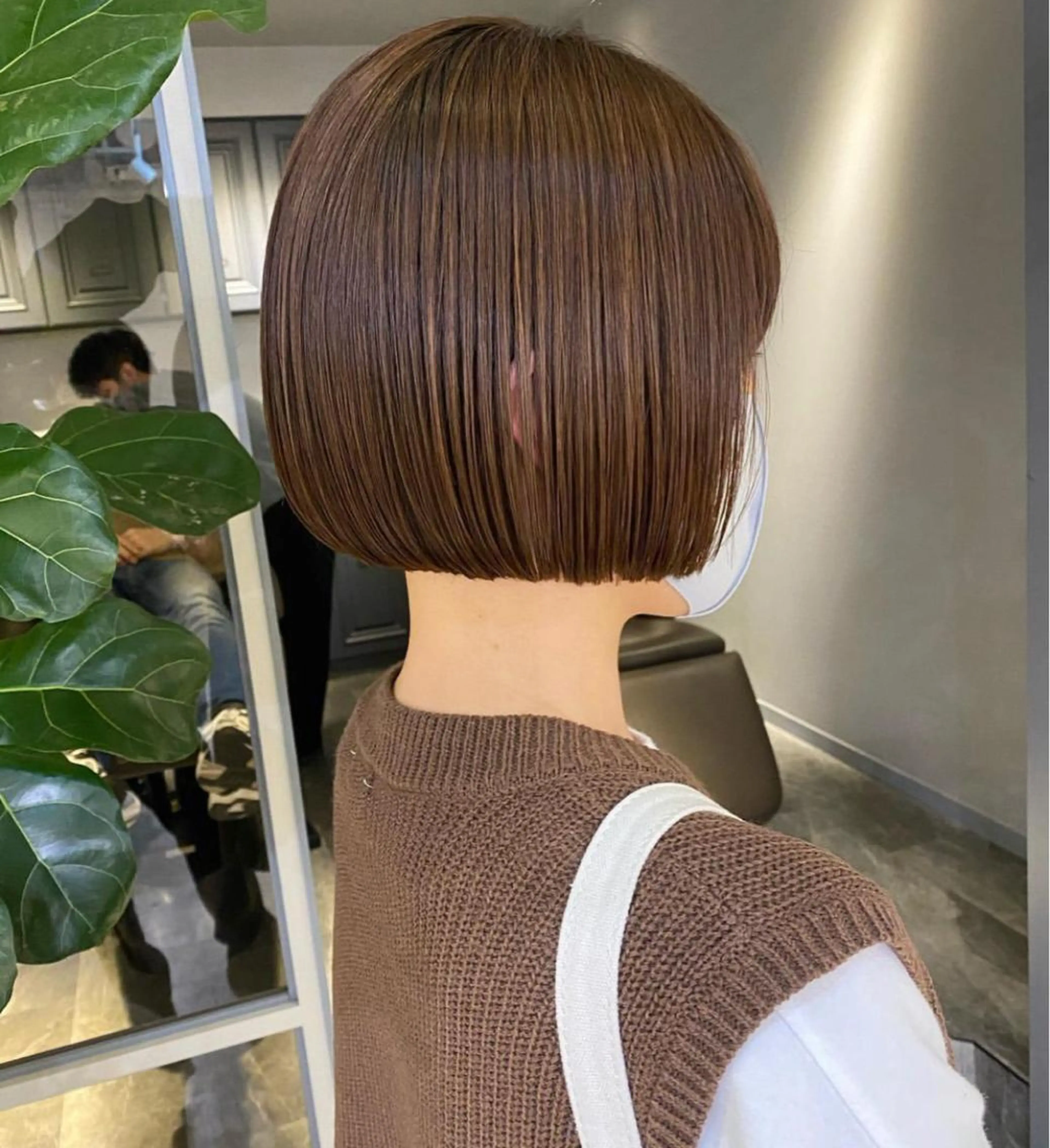 ショート ボブ 表参道ミディアム レイヤー山岸季生のヘアスタイル