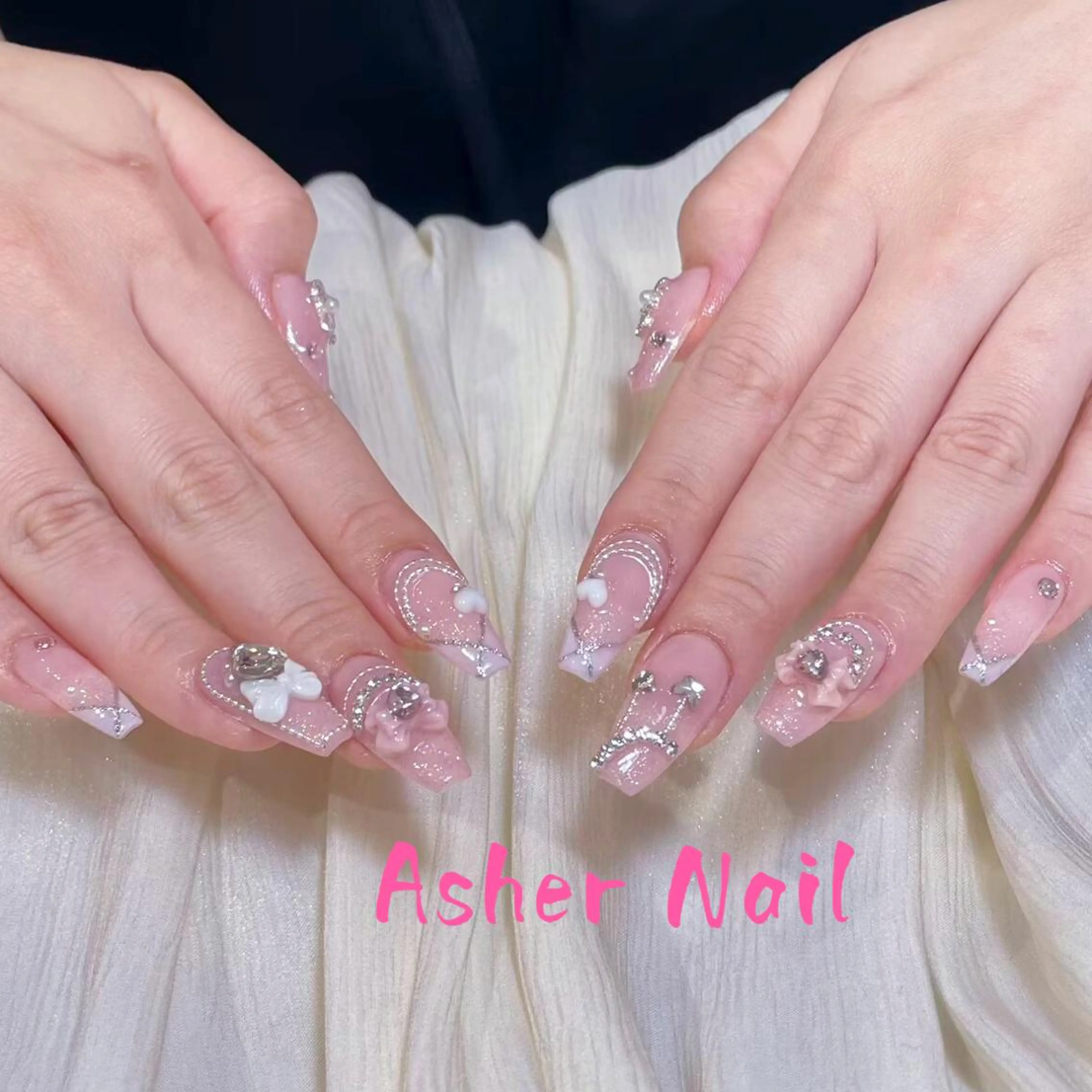 ネイル ハンドネイル ハンドケア Asher-HIKA 🌞のネイルデザイン