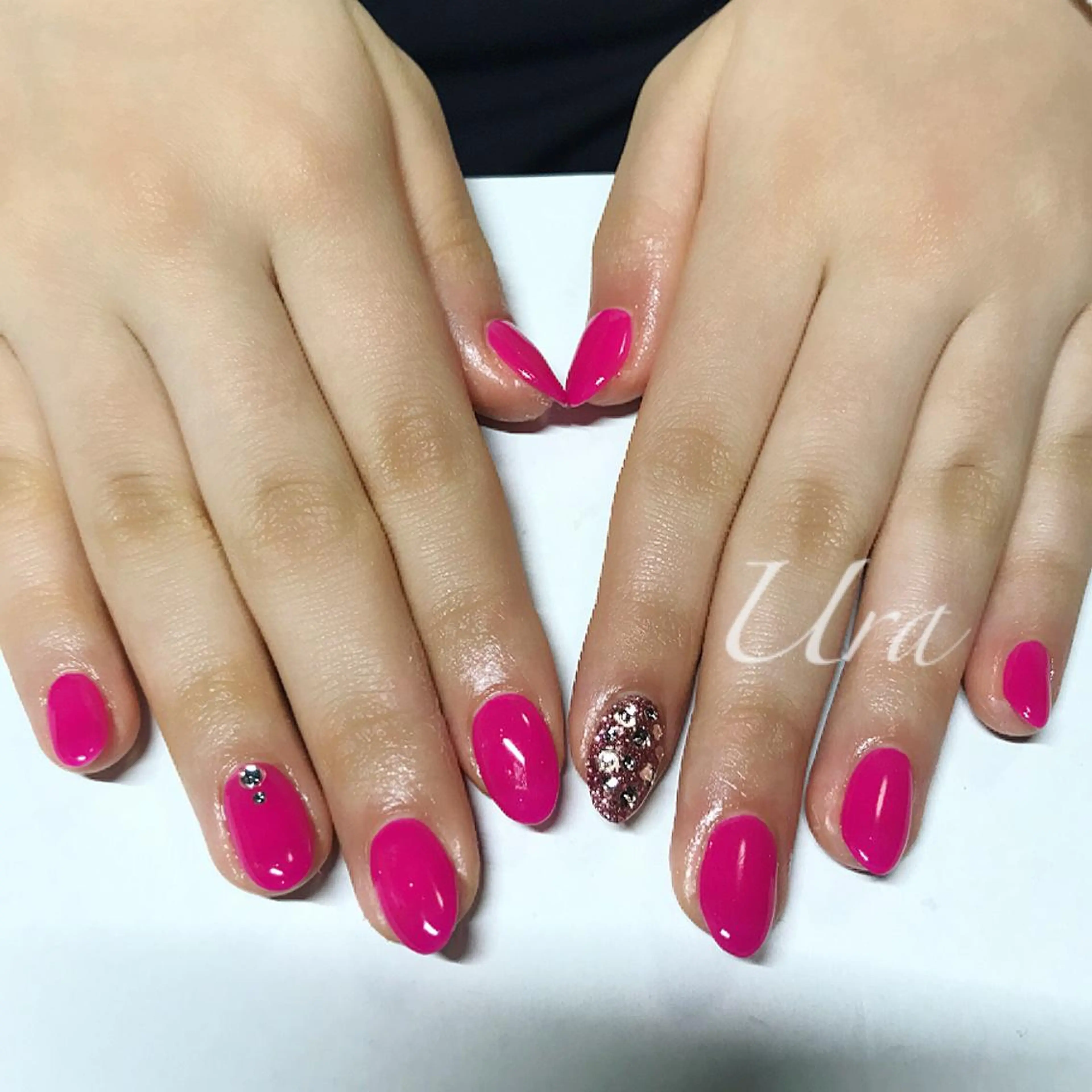 ネイル ピンク UrakoNail 《nail》のネイルデザイン