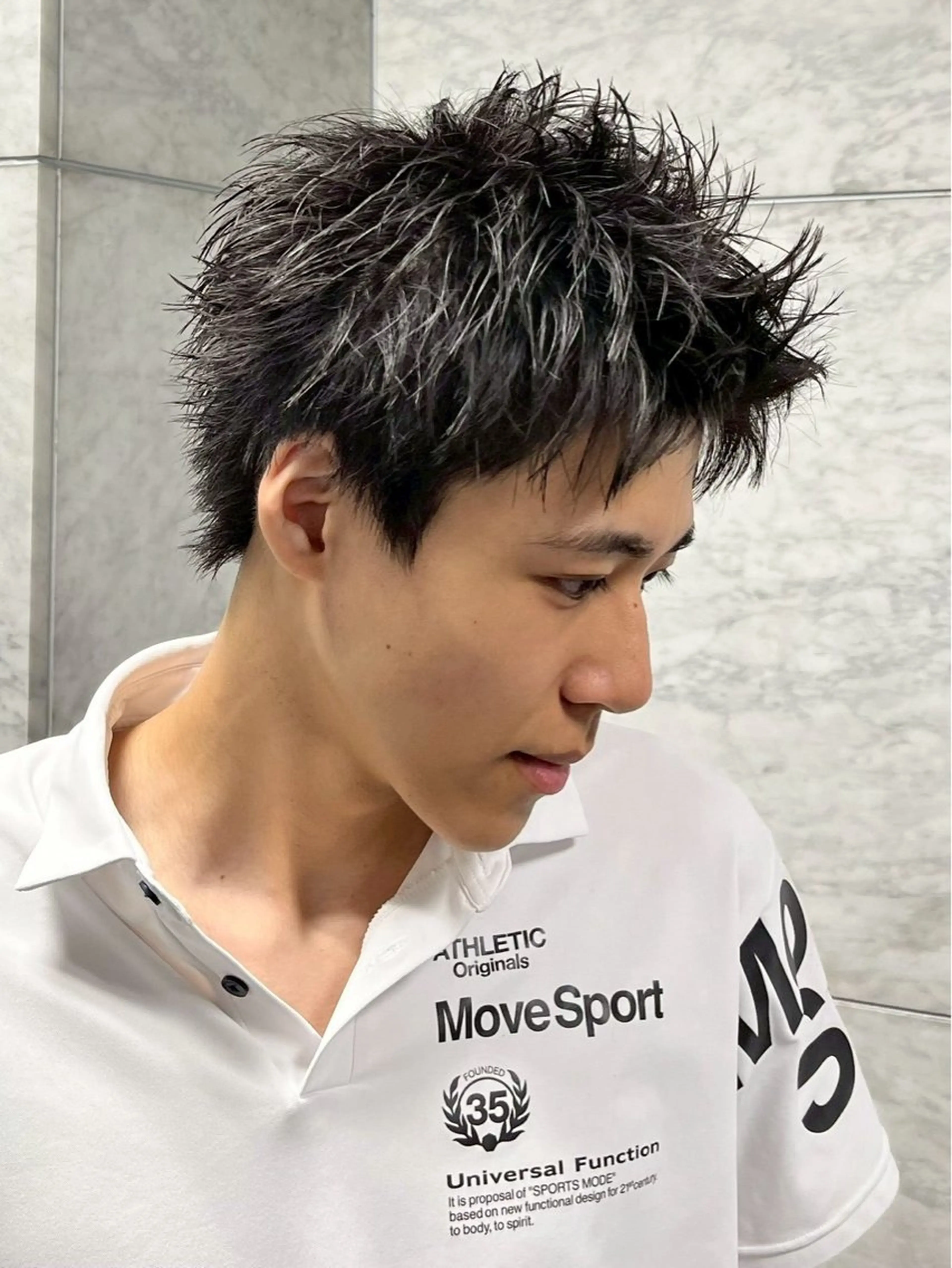 メンズ 京都駅メンズサロン マッシュのヘアスタイル