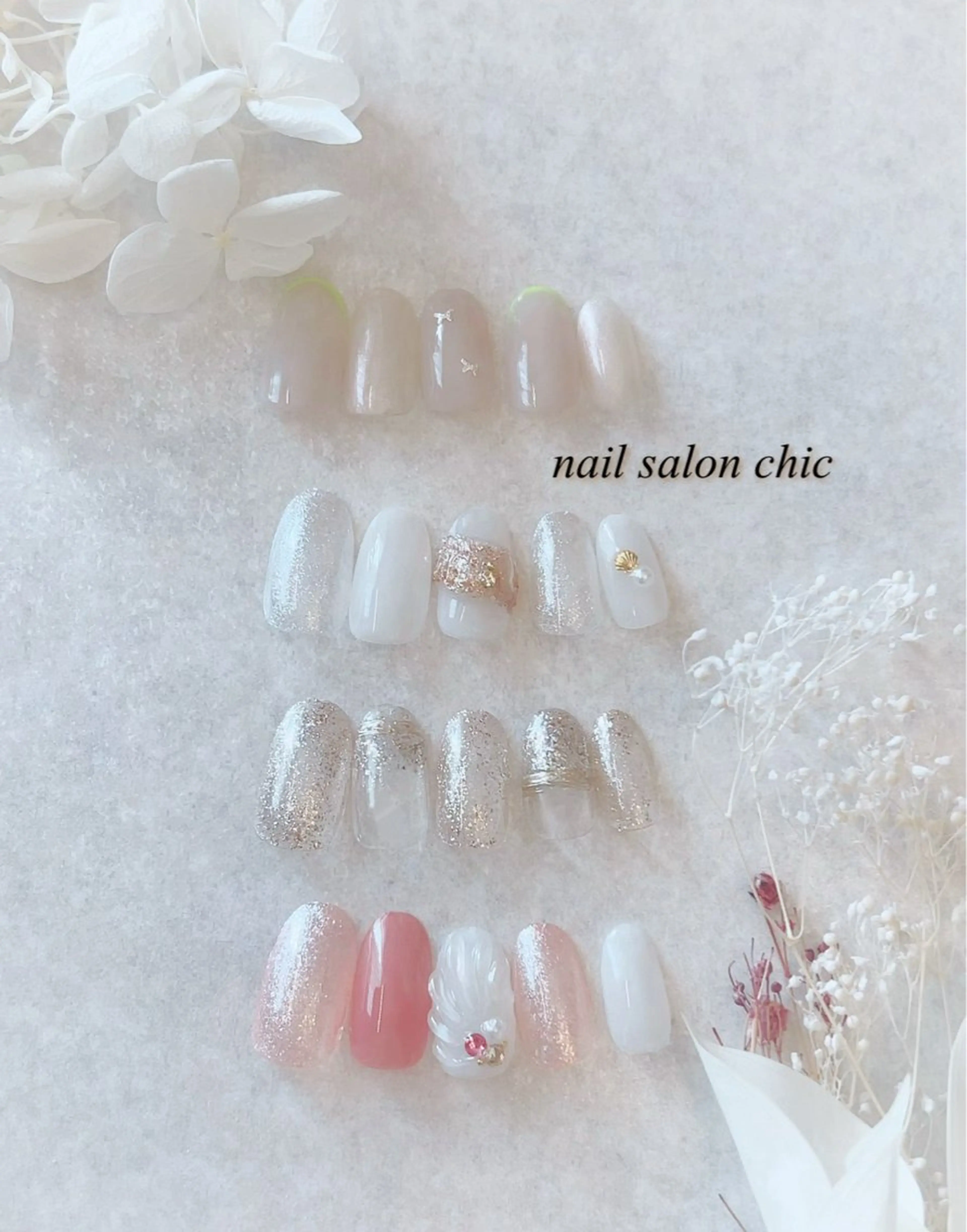 ネイル ハンドネイル nail salon chicのネイルデザイン