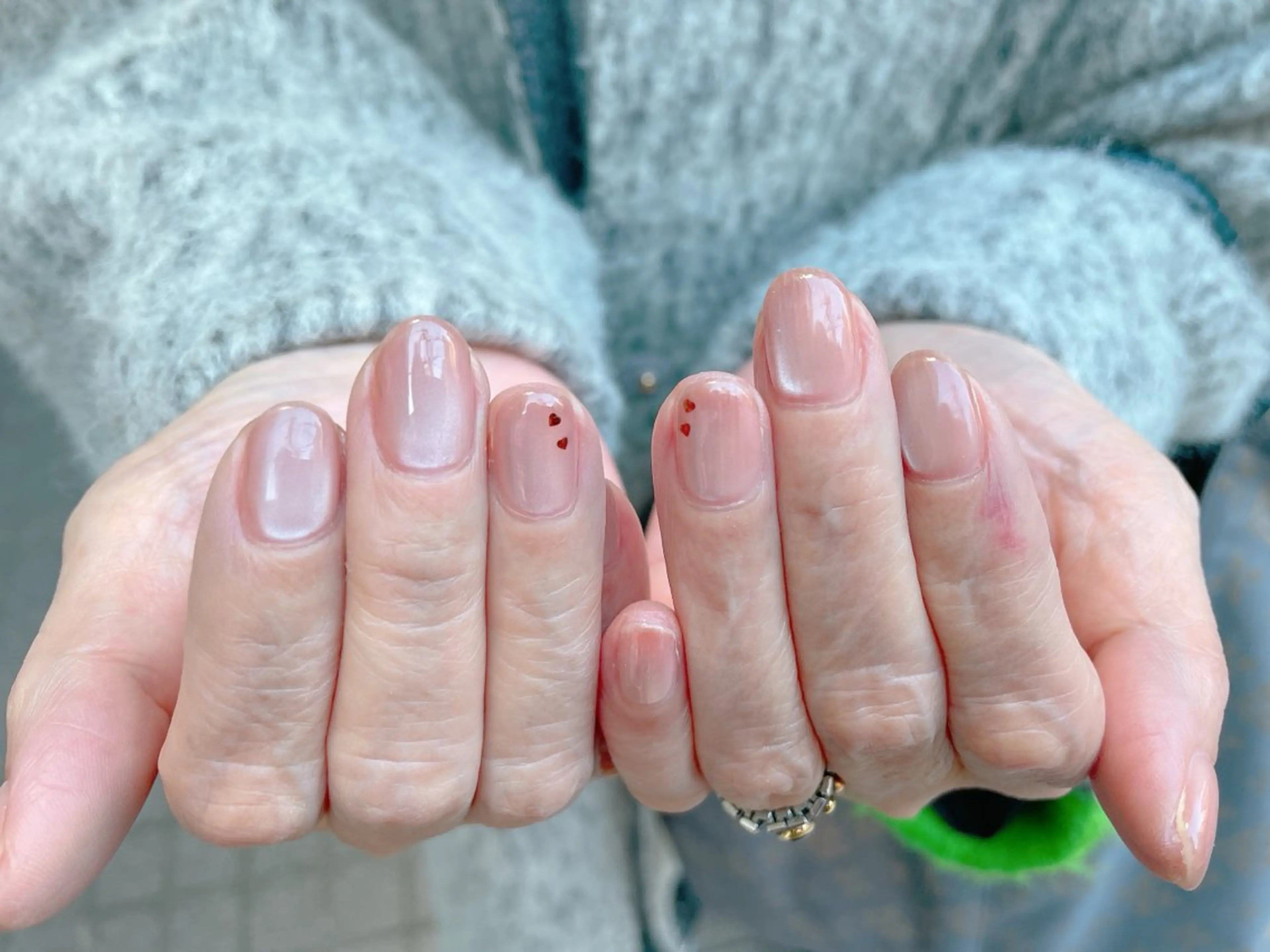 ネイル ジェルネイル マグネットネイル ニュアンスネイル パラジェル nailroom  OHANA所属・nailroom OHANA🌴のネイルデザイン